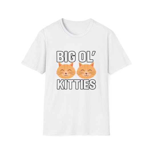 Big Ol' Kitties Unisex T-Shirt – Cute Cat Lover Tee for Everyday Wear