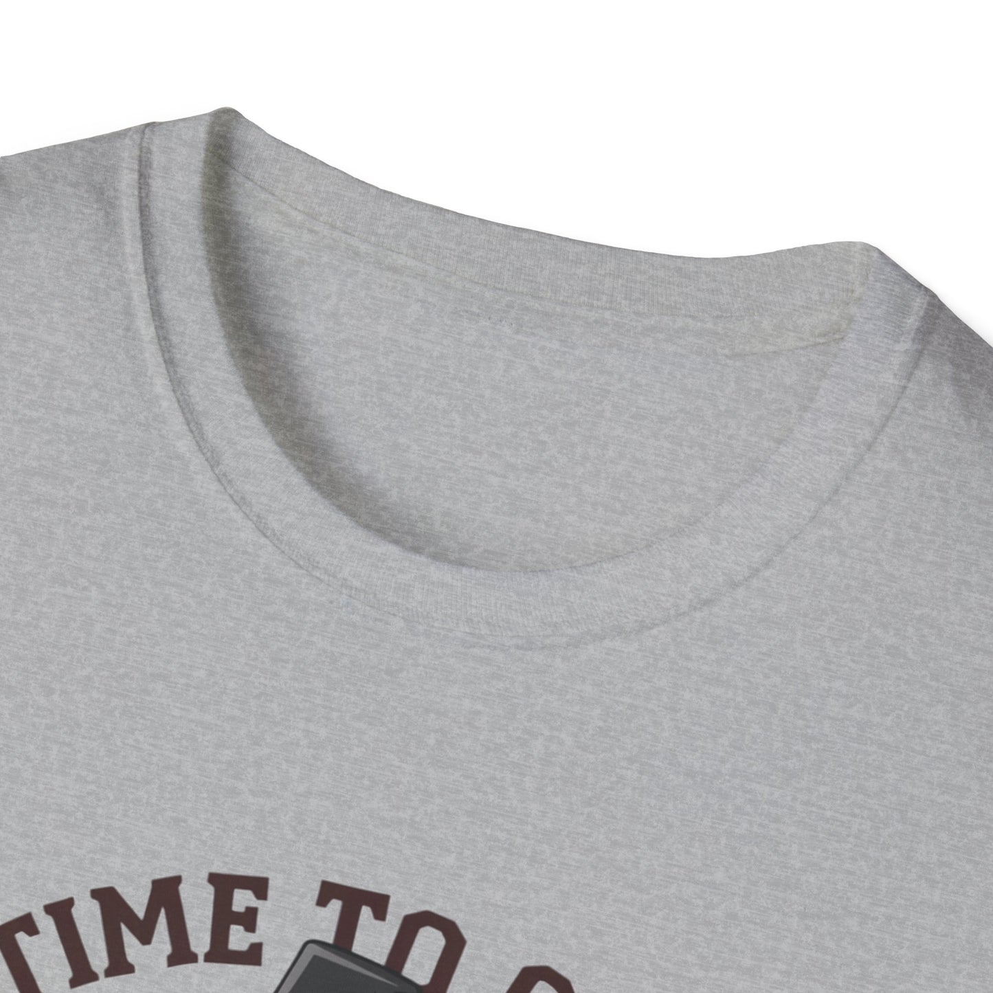 Funny Thanksgiving T-Shirt - 'Time to Get Basted' Unisex Softstyle Tee