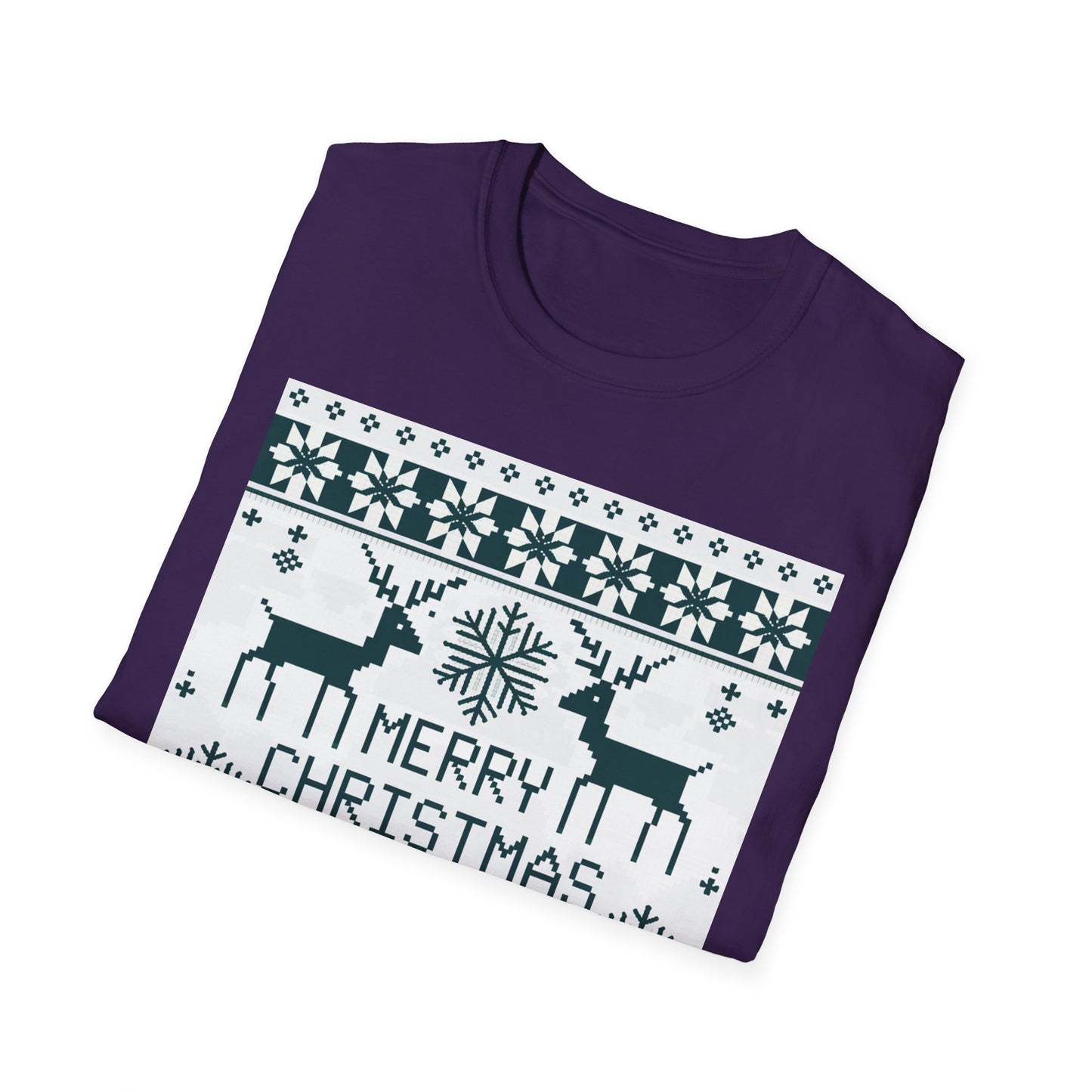 Merry Christmas Bitches Unisex Softstyle T-Shirt, Holiday Graphic Tee, Festive Apparel, Unique Gift for Him/Her, Christmas Party Wear