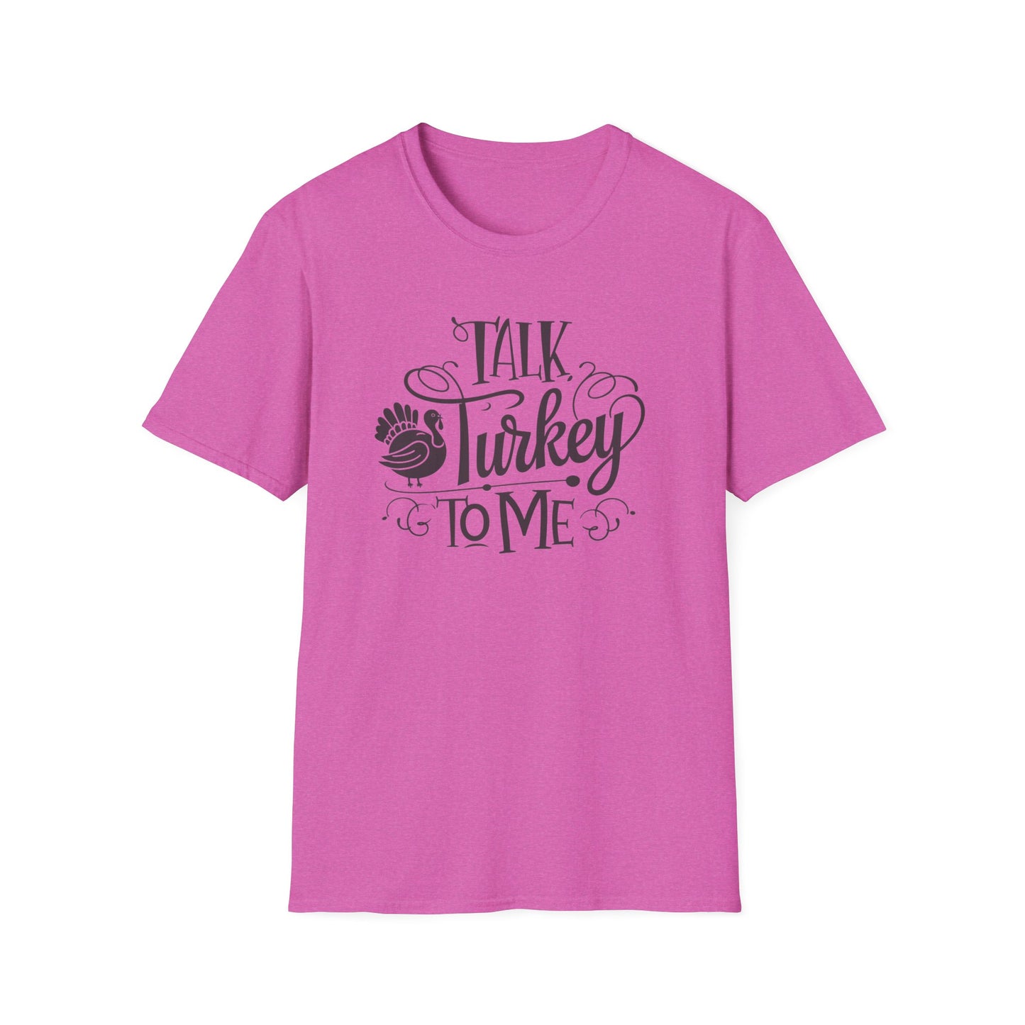 Funny Thanksgiving T-Shirt - Talk Turkey to Me, Holiday Apparel, Thanksgiving Shirt, Gift for Turkey Lovers, Unisex Graphic Tee