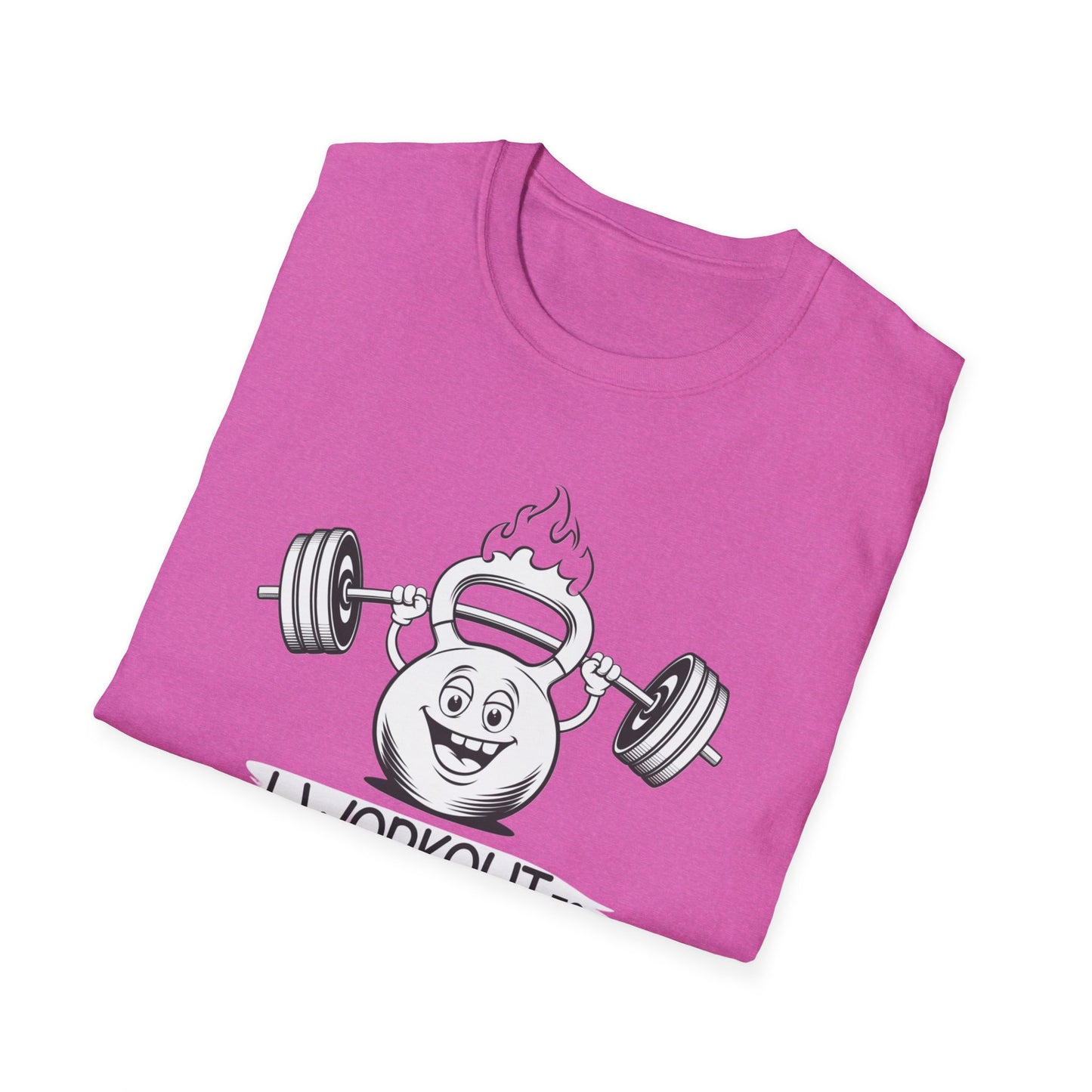 Funny Workout T-Shirt - I Workout to Burn Off the Crazy