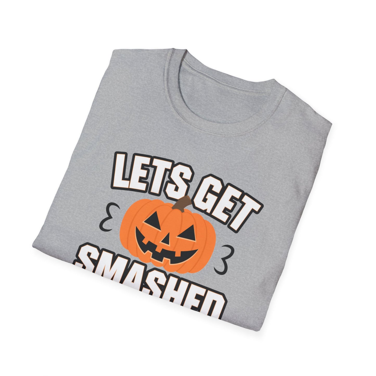Halloween Party Unisex T-Shirt, Funny Halloween Tee, Let’s Get Smashed Shirt, Spooky Season Apparel, Autumn Festive Gift