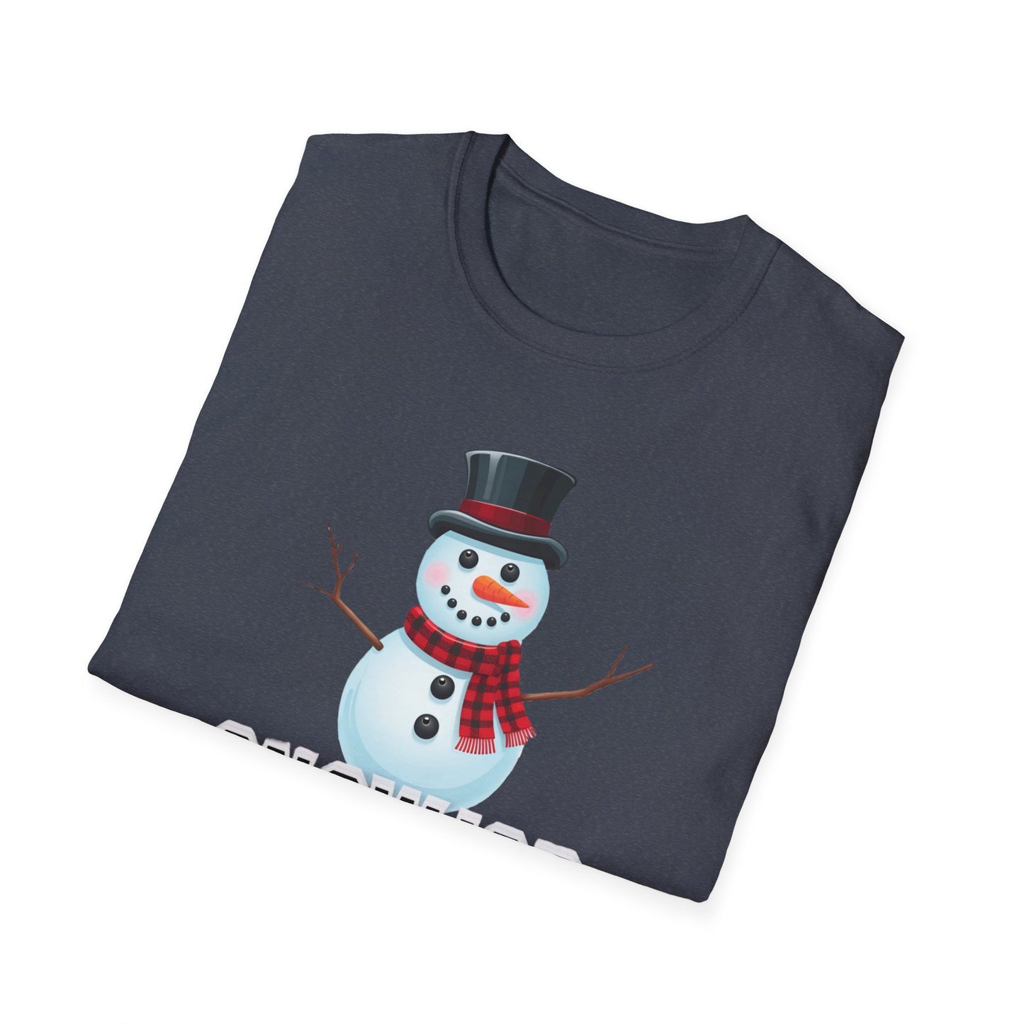 Funny Holiday Unisex T-Shirt, Winter Humor Tee, Christmas Gift, Snowman Design, Snowjob Shirt, Seasonal Apparel