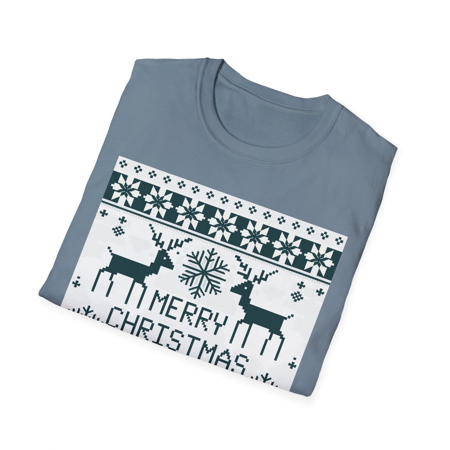 Merry Christmas Bitches Unisex Softstyle T-Shirt, Holiday Graphic Tee, Festive Apparel, Unique Gift for Him/Her, Christmas Party Wear
