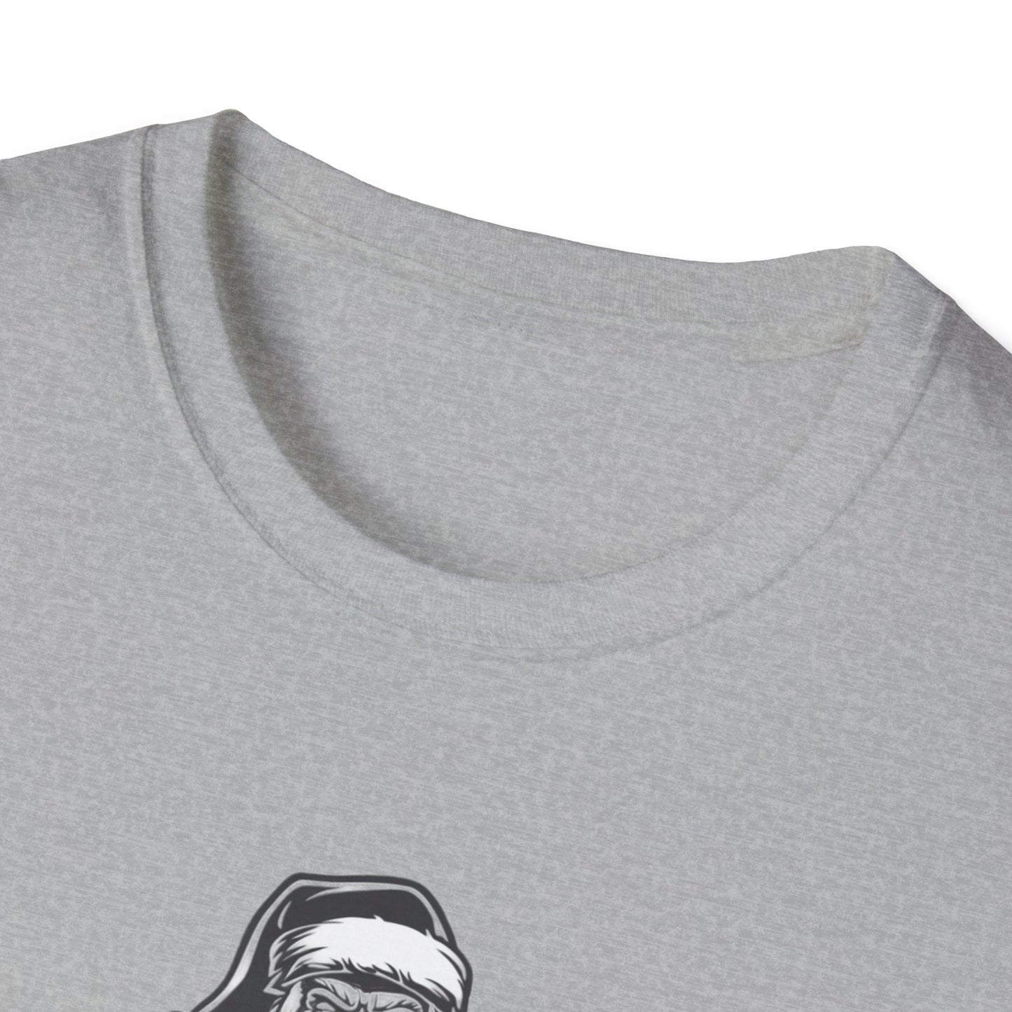 North Swole Santa T-Shirt, Funny Christmas Tee, Gym Gifts for Him, Unisex Holiday Apparel, Fitness Lover's Gift