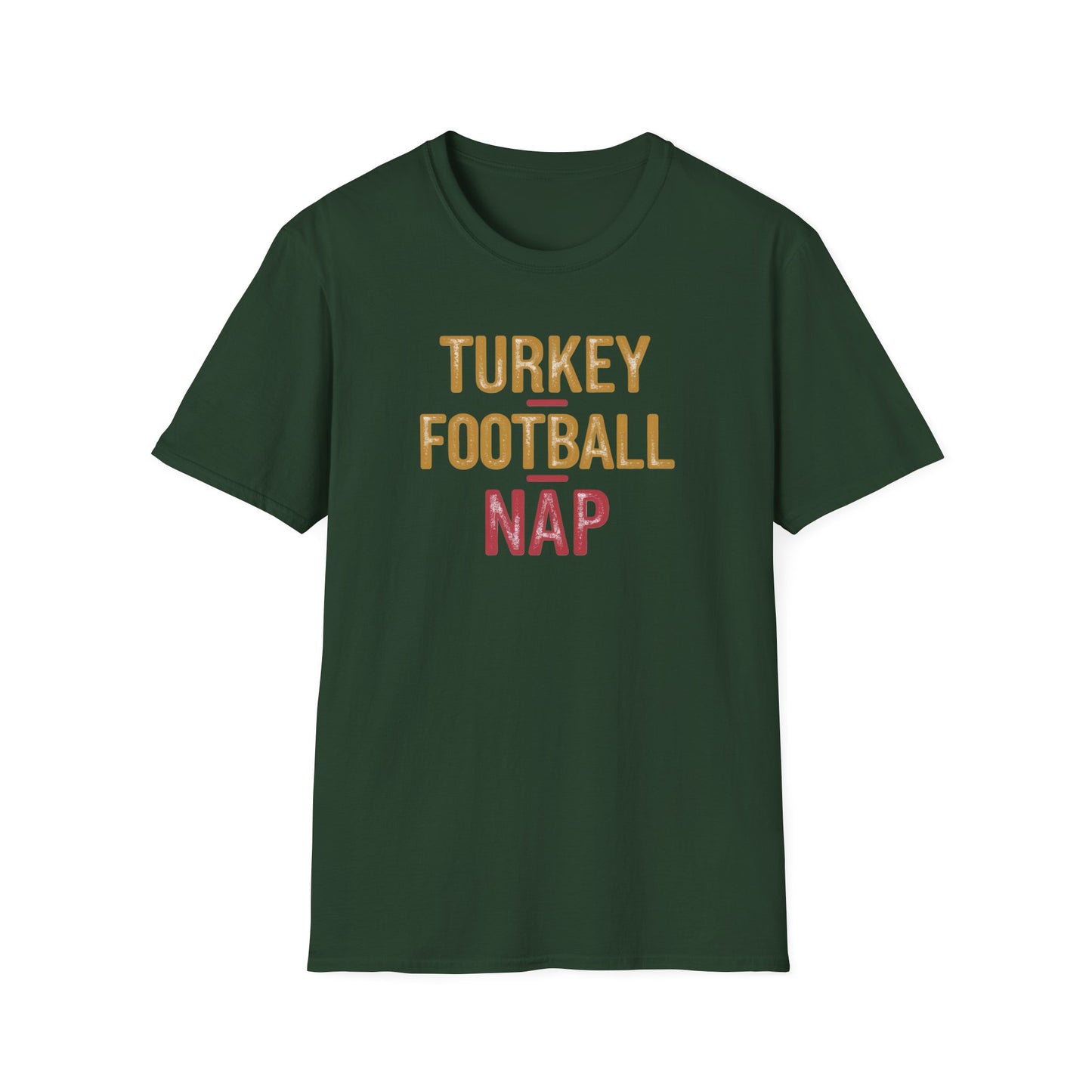 Turkey Football Nap Unisex Softstyle T-Shirt