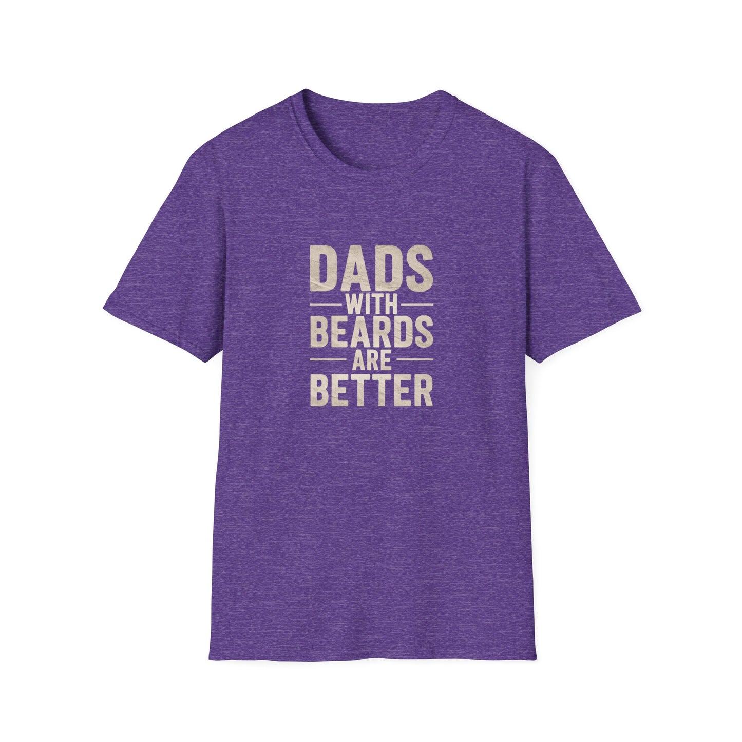 Dads with Beards Unisex Softstyle T-Shirt - Perfect Gift for Father's Day