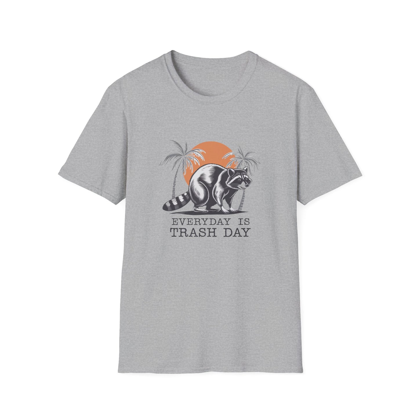 Everyday is Trash Day Unisex Softstyle T-Shirt - Fun Graphic Tee for Casual Wear
