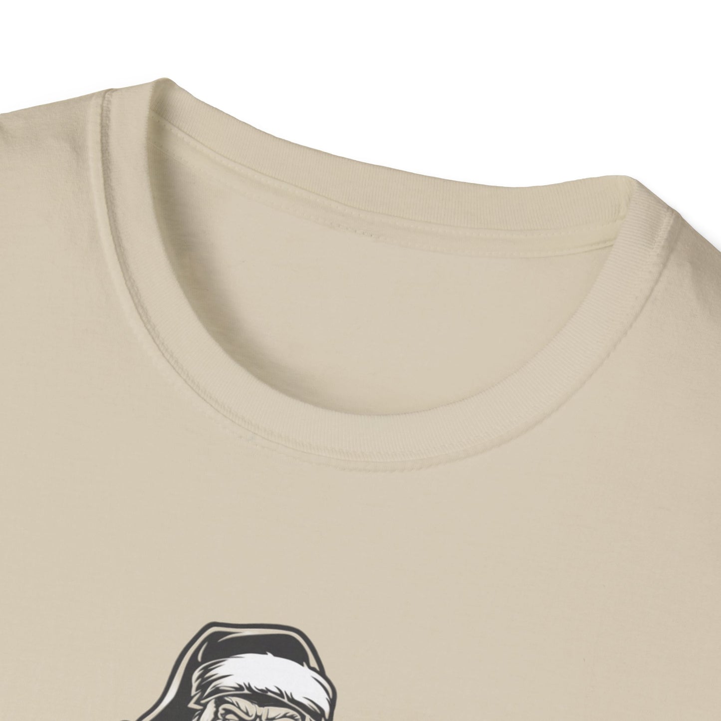 North Swole Santa T-Shirt, Funny Christmas Tee, Gym Gifts for Him, Unisex Holiday Apparel, Fitness Lover's Gift