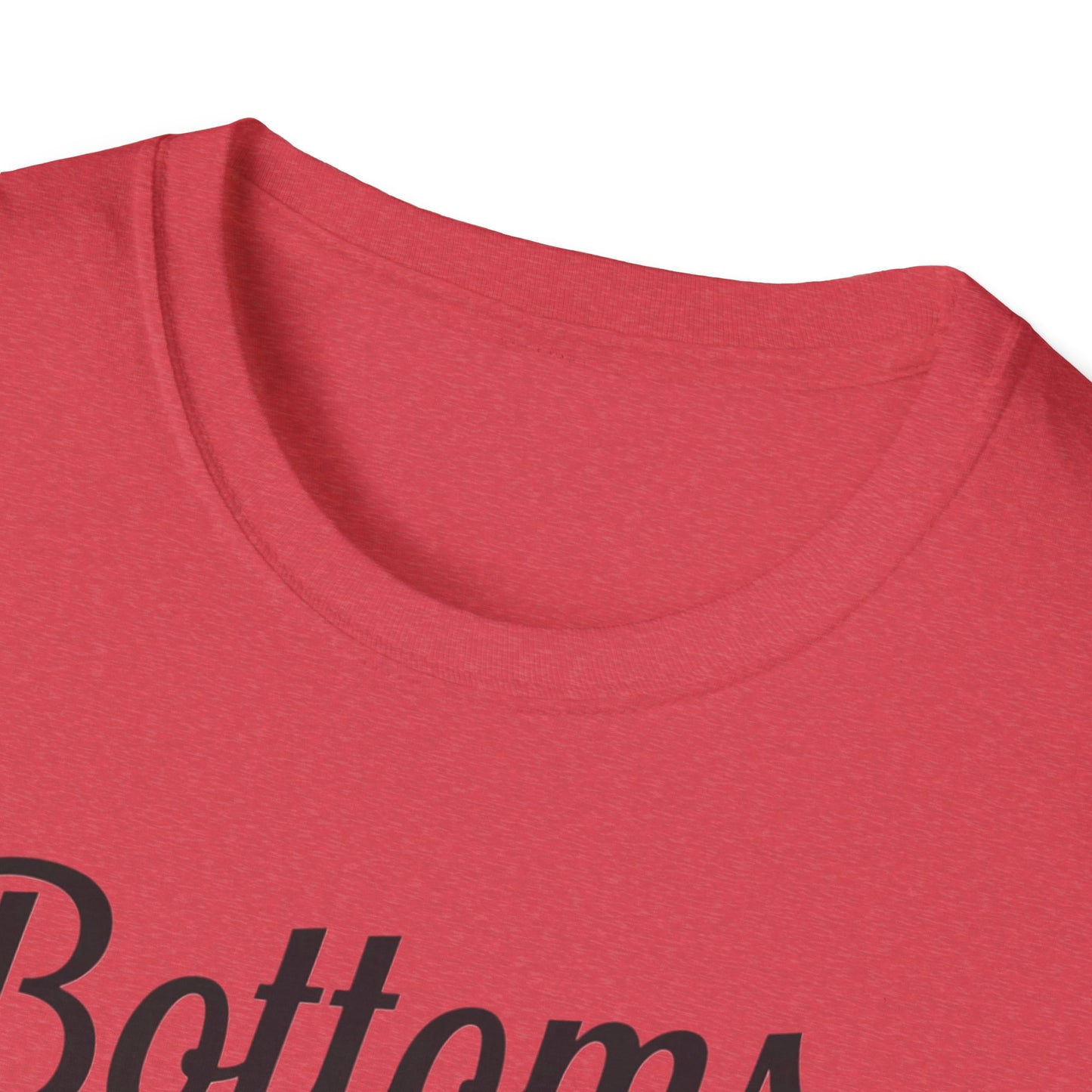 Playful Bottoms Up Unisex T-Shirt, Funny Shirt, Gift for Friends, Casual Wear, Party Apparel, Humor Tee