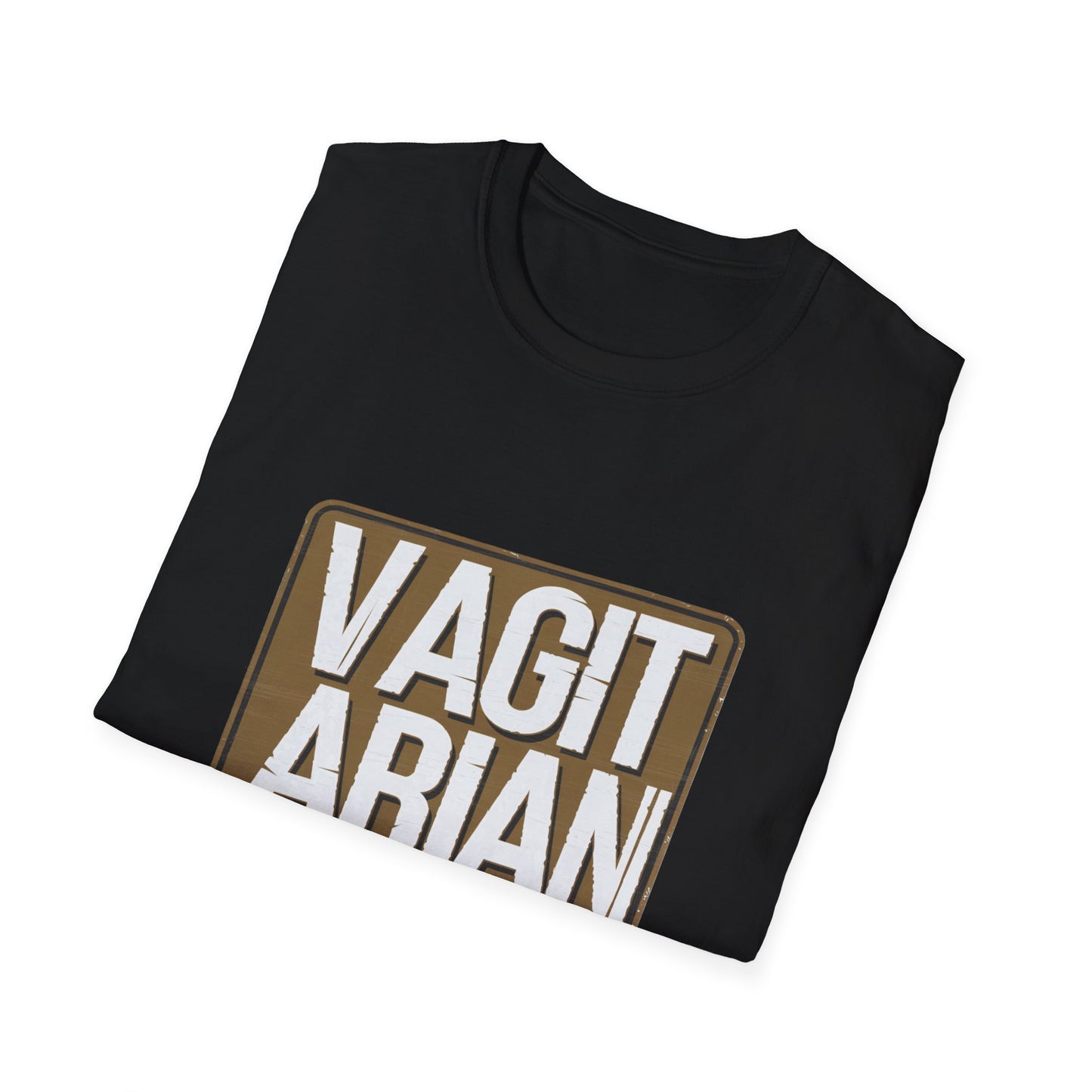 Funny Unisex T-Shirt - "VAGITARIAN" Humor Tee for Food Lovers