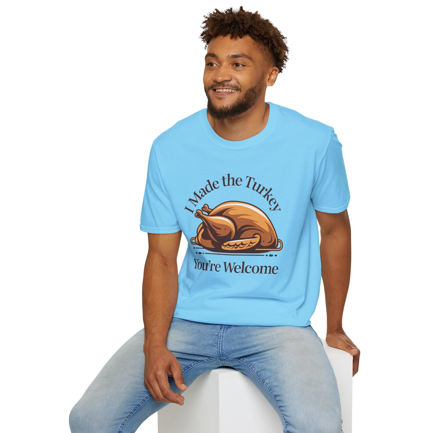 Funny Thanksgiving T-Shirt, Casual Unisex Tee, Gift for Home Chefs, Holiday Apparel, Thanksgiving Dinner Shirt