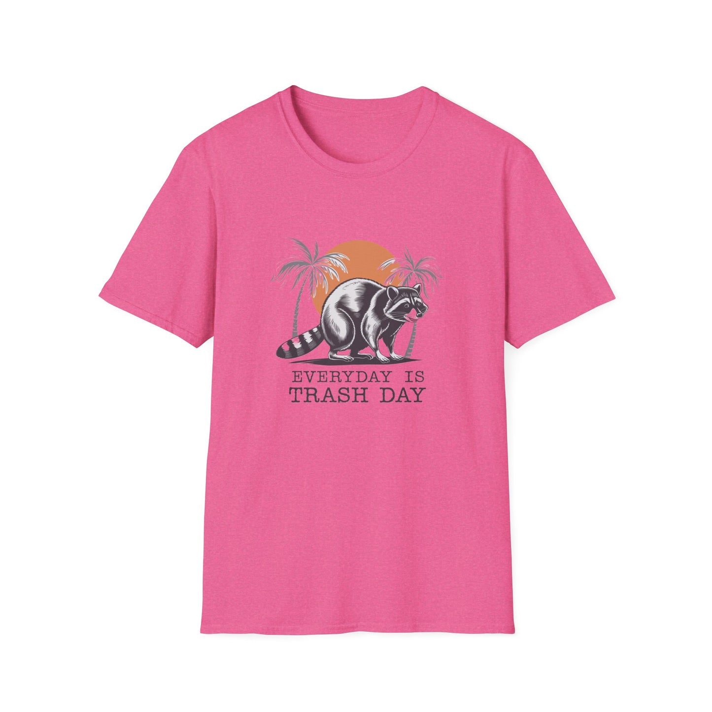 Everyday is Trash Day Unisex Softstyle T-Shirt - Fun Graphic Tee for Casual Wear