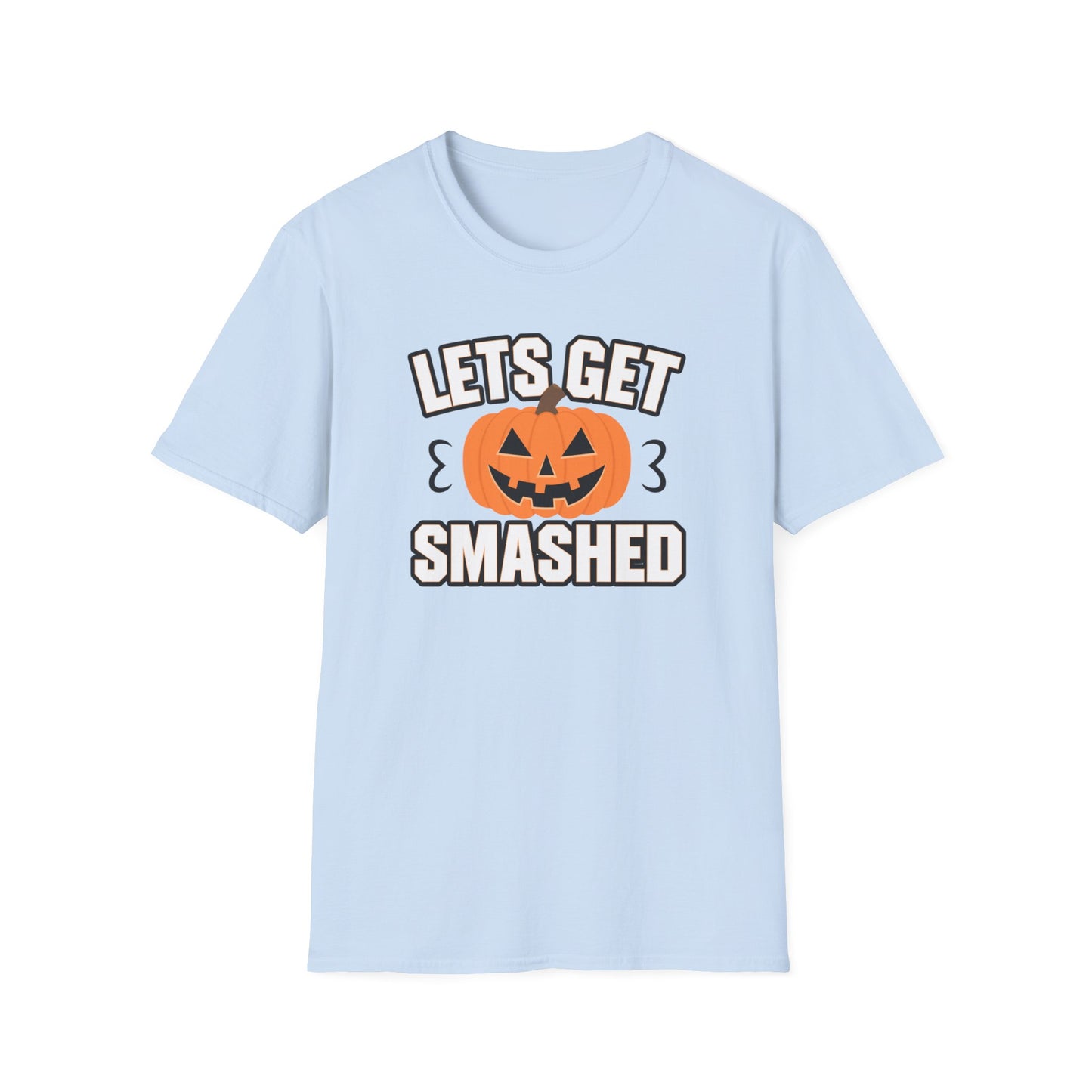 Halloween Party Unisex T-Shirt, Funny Halloween Tee, Let’s Get Smashed Shirt, Spooky Season Apparel, Autumn Festive Gift