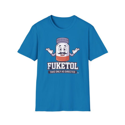 FUKETOL Unisex Softstyle T-Shirt - Fun and Playful Graphic Tee