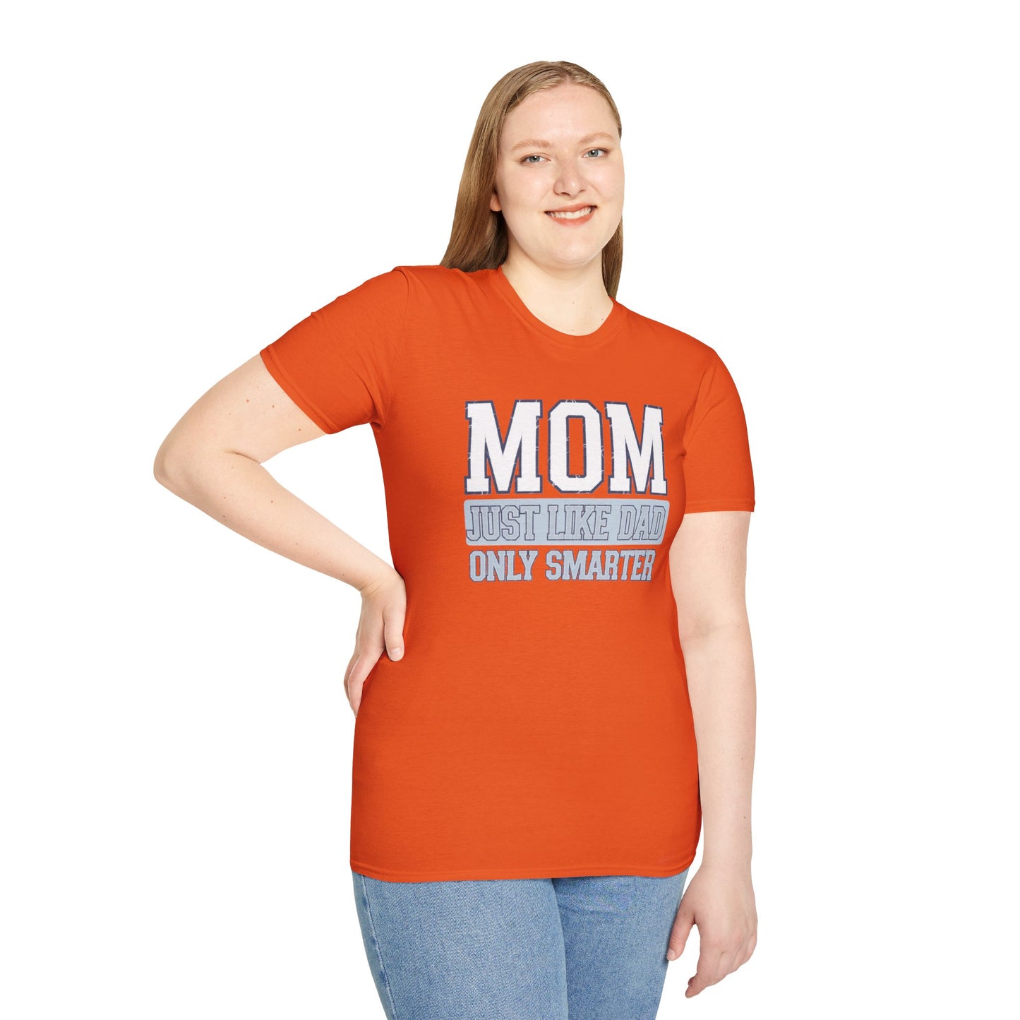Funny Mom T-Shirt, Gift for Moms, Mother's Day Tee, Family Reunion Apparel, Casual Everyday Wear, Unisex Softstyle Shirt