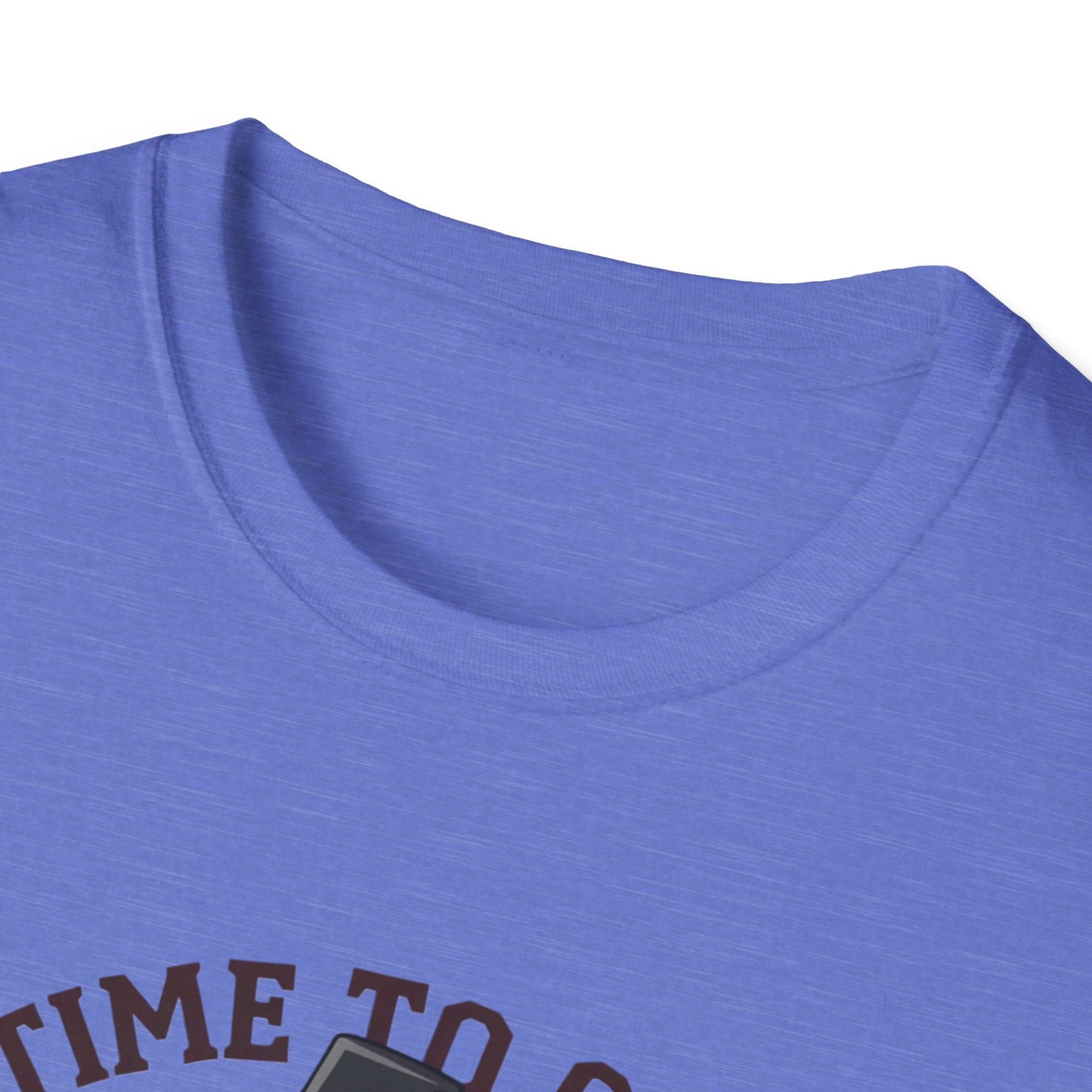 Funny Thanksgiving T-Shirt - 'Time to Get Basted' Unisex Softstyle Tee