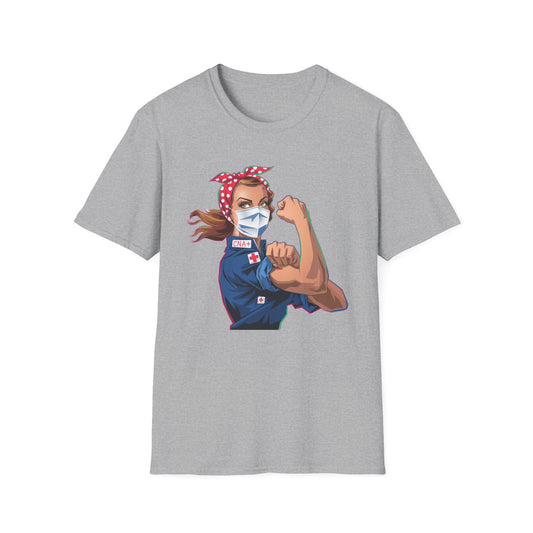 Empowering Rosie the Riveter T-Shirt, Feminist Gift, Retro Graphic Tee, Celebration of Strength, Independence Day Style