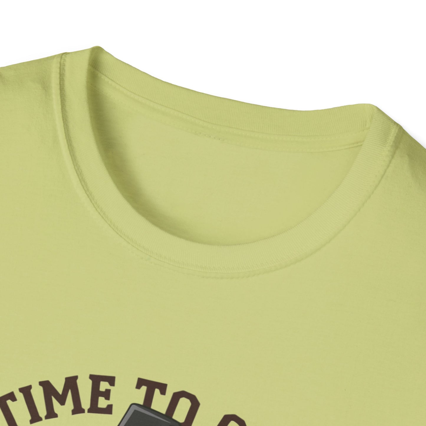 Funny Thanksgiving T-Shirt - 'Time to Get Basted' Unisex Softstyle Tee