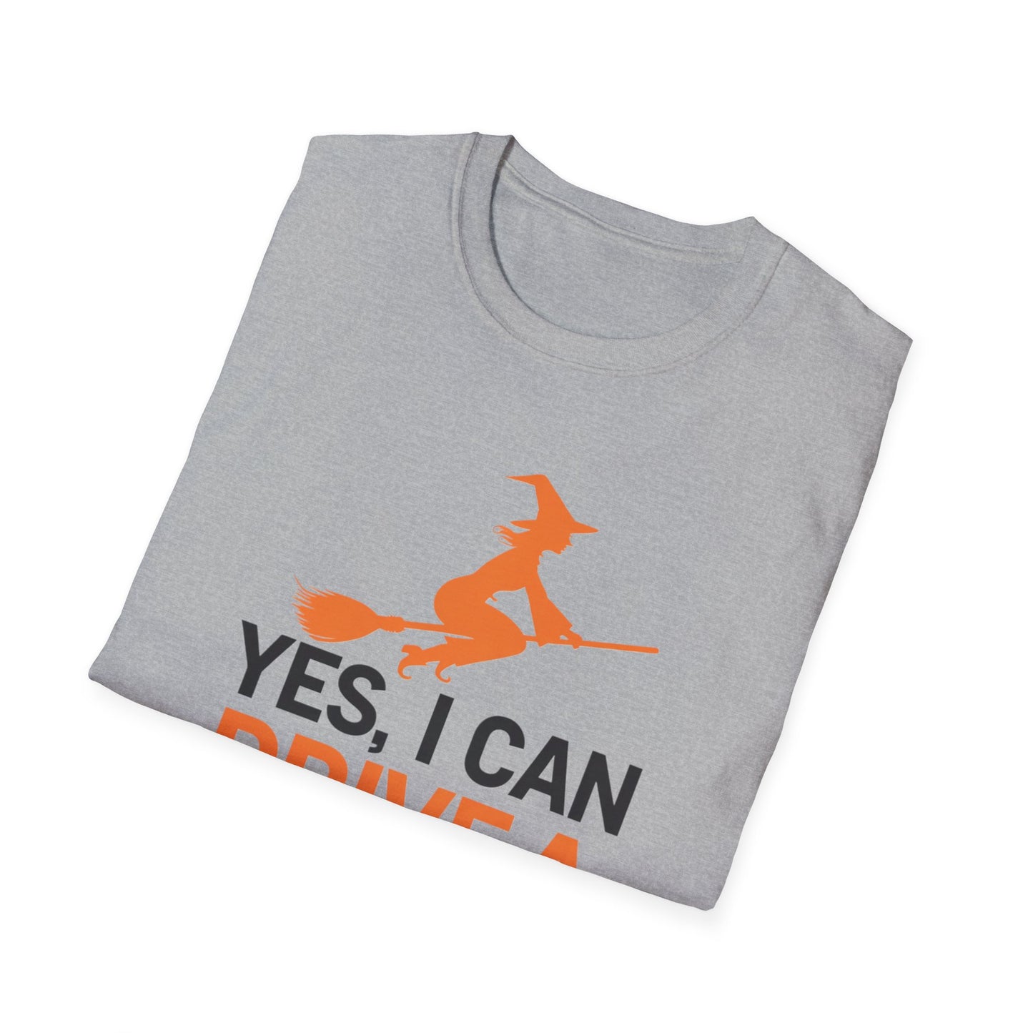 Funny Halloween T-Shirt, Yes I Can Drive a Stick Tee, Unisex Humor Shirt, Witch Broomstick Lover Gift, Halloween Party Apparel, Spooky [...]