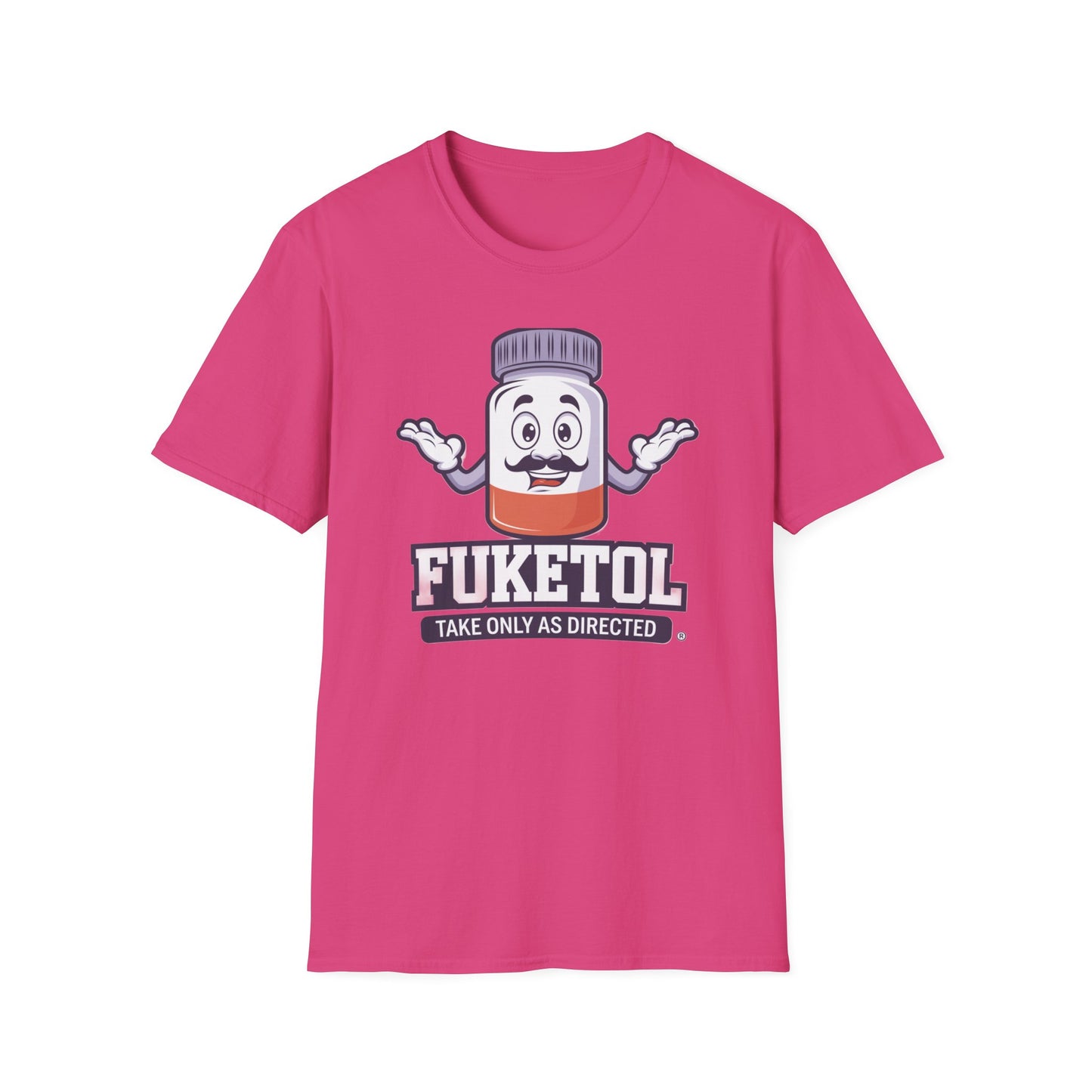 FUKETOL Unisex Softstyle T-Shirt - Fun and Playful Graphic Tee