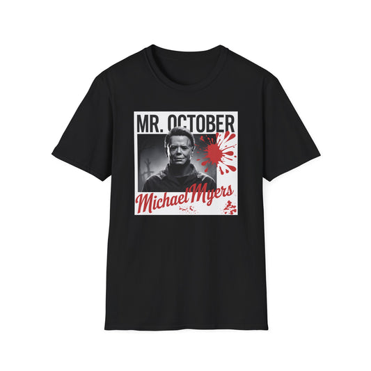 Halloween Horror T-Shirt, Unisex October Tee, Michael Myers Apparel, Spooky Season Shirt, Horror Movie Fan Gift