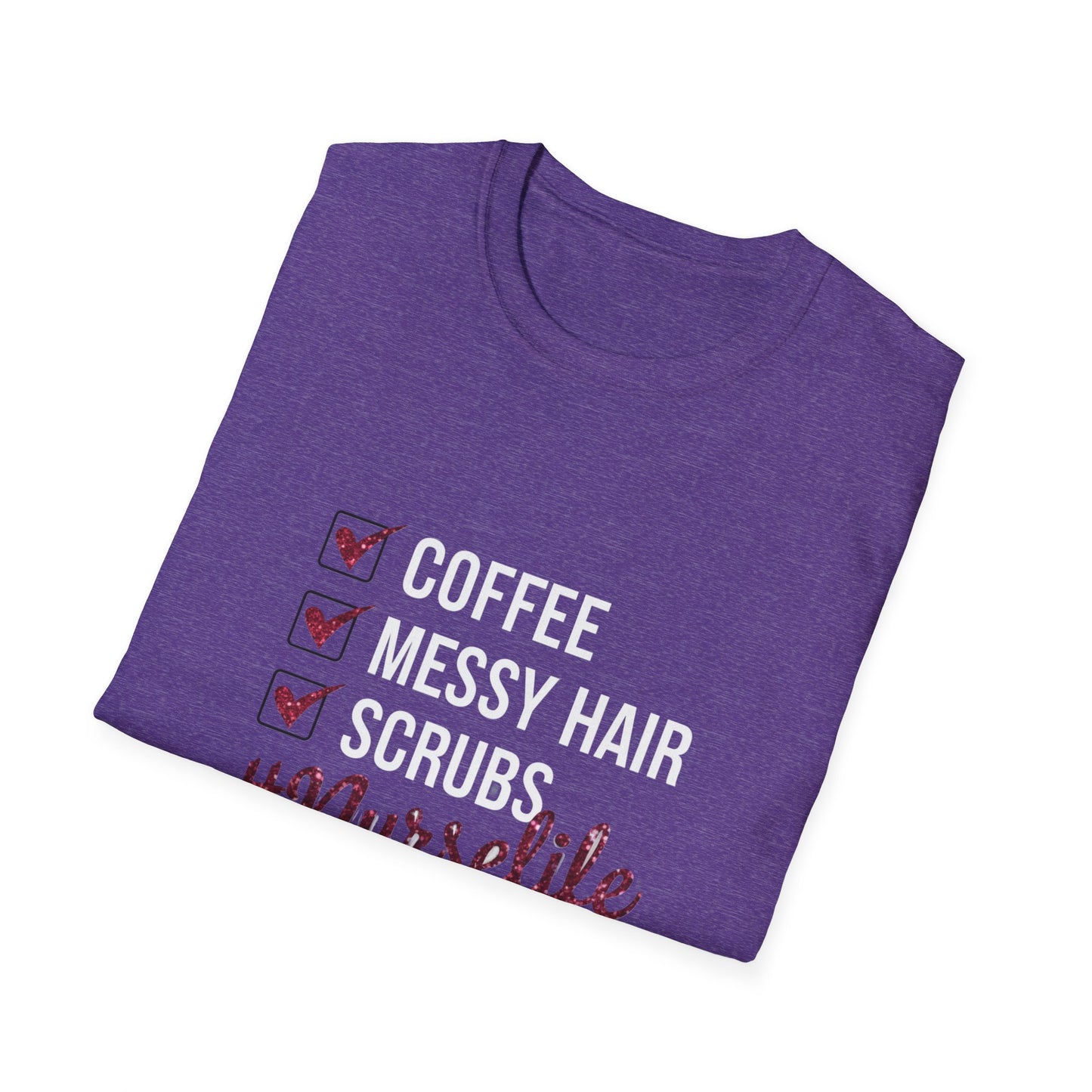 Nurse Life Unisex Softstyle T-Shirt - Perfect for Healthcare Professionals