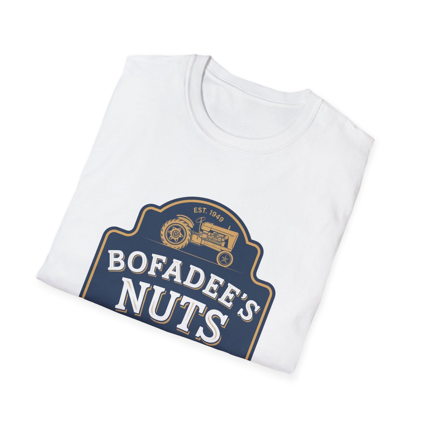 Vintage Bofadee's Nuts Unisex Softstyle T-Shirt - Fun and Casual Tees for All Occasions