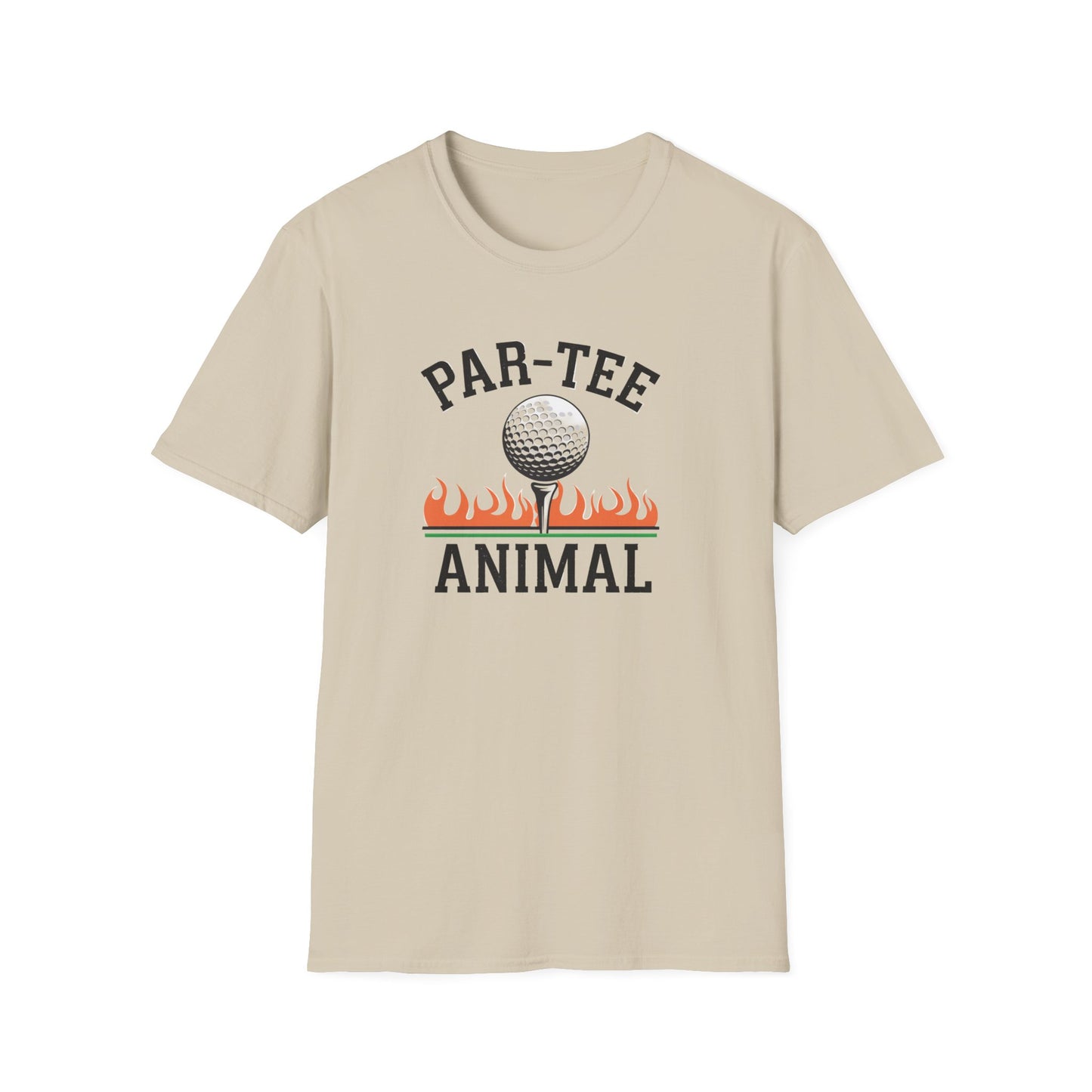 Par-Tee Animal Unisex Softstyle T-Shirt - Fun Golf Tee for Golf Lovers