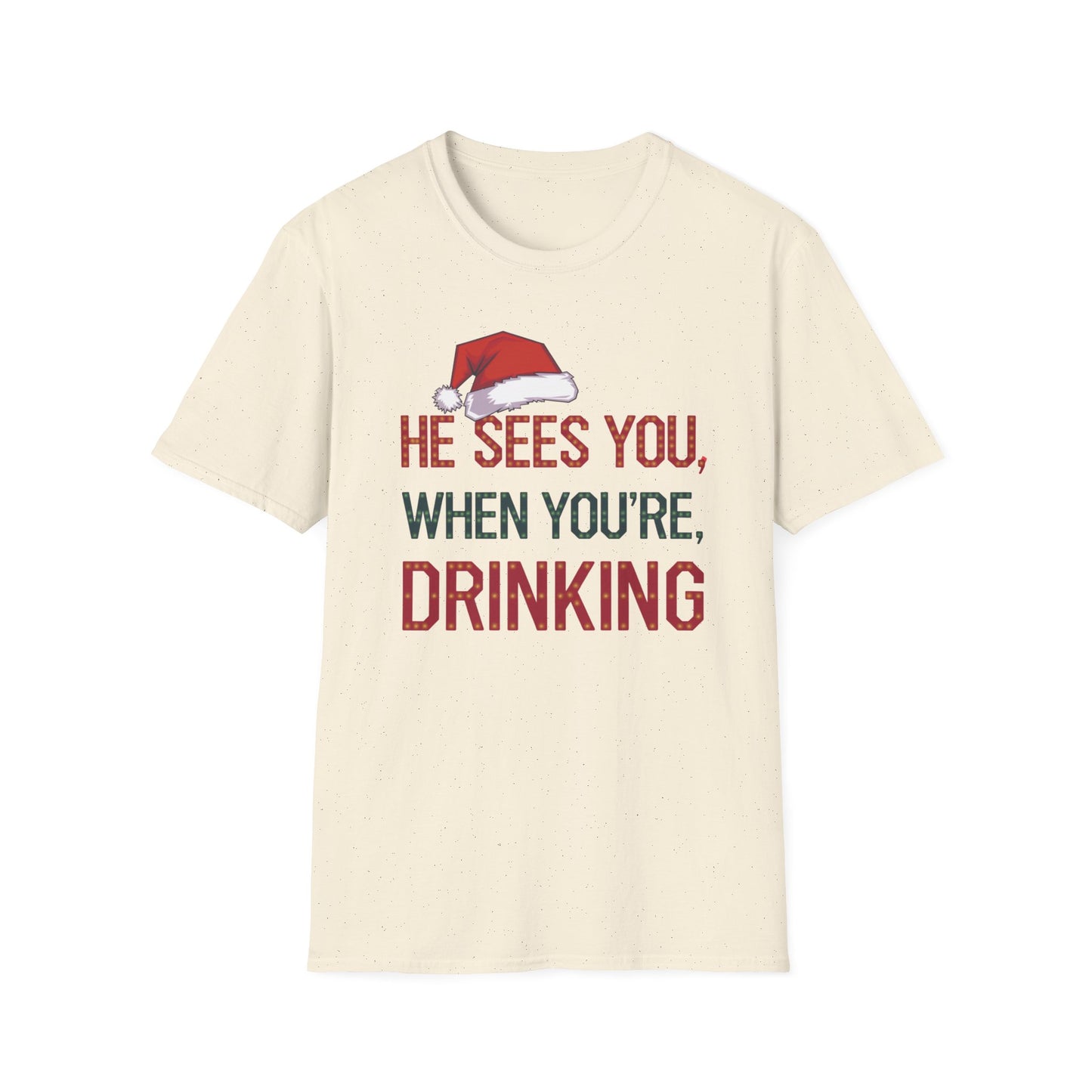 Festive Drink Humor T-Shirt - Perfect for Christmas Parties, Holiday Gatherings, Gift for Friends, Funny Apparel, Unisex Christmas Tee