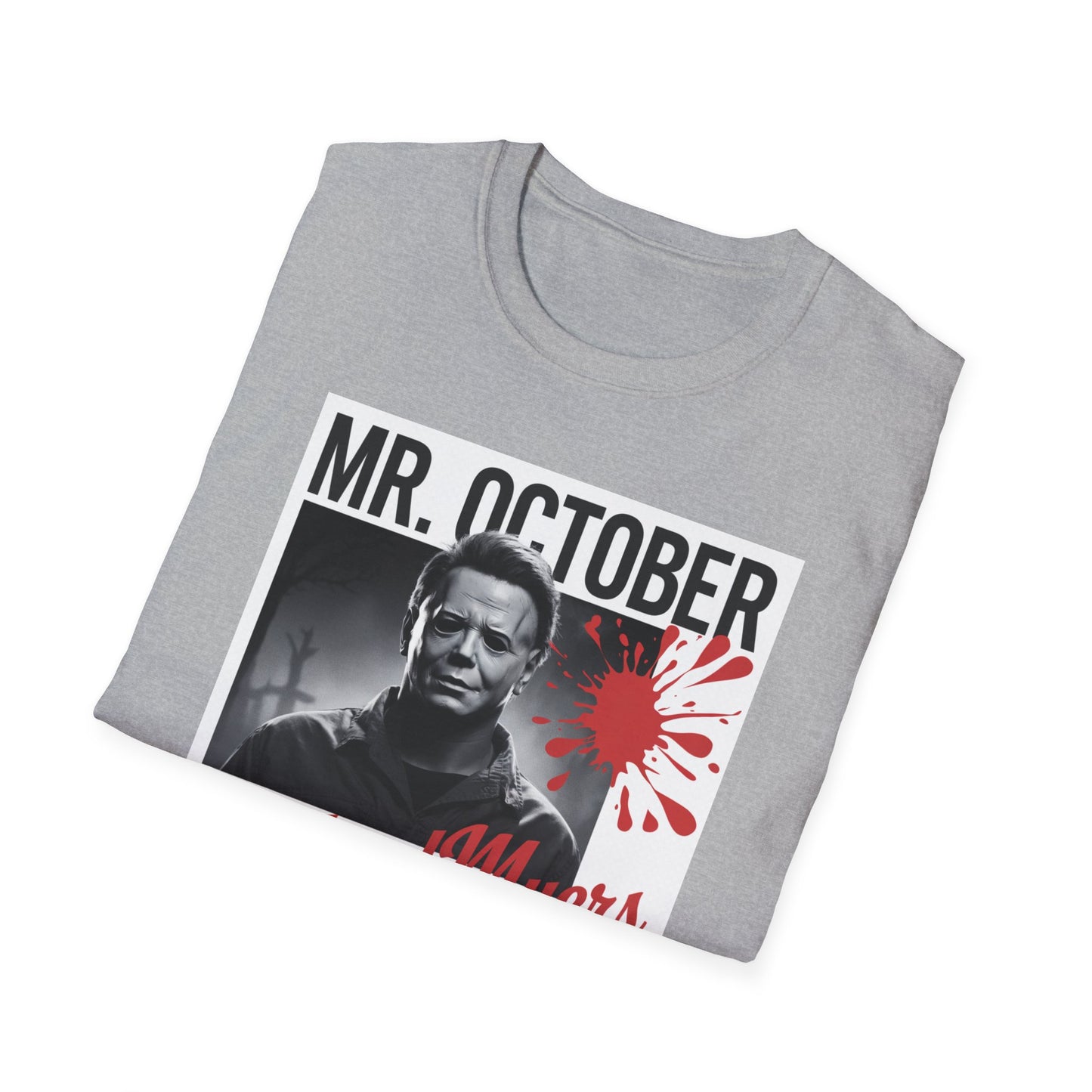 Halloween Horror T-Shirt, Unisex October Tee, Michael Myers Apparel, Spooky Season Shirt, Horror Movie Fan Gift