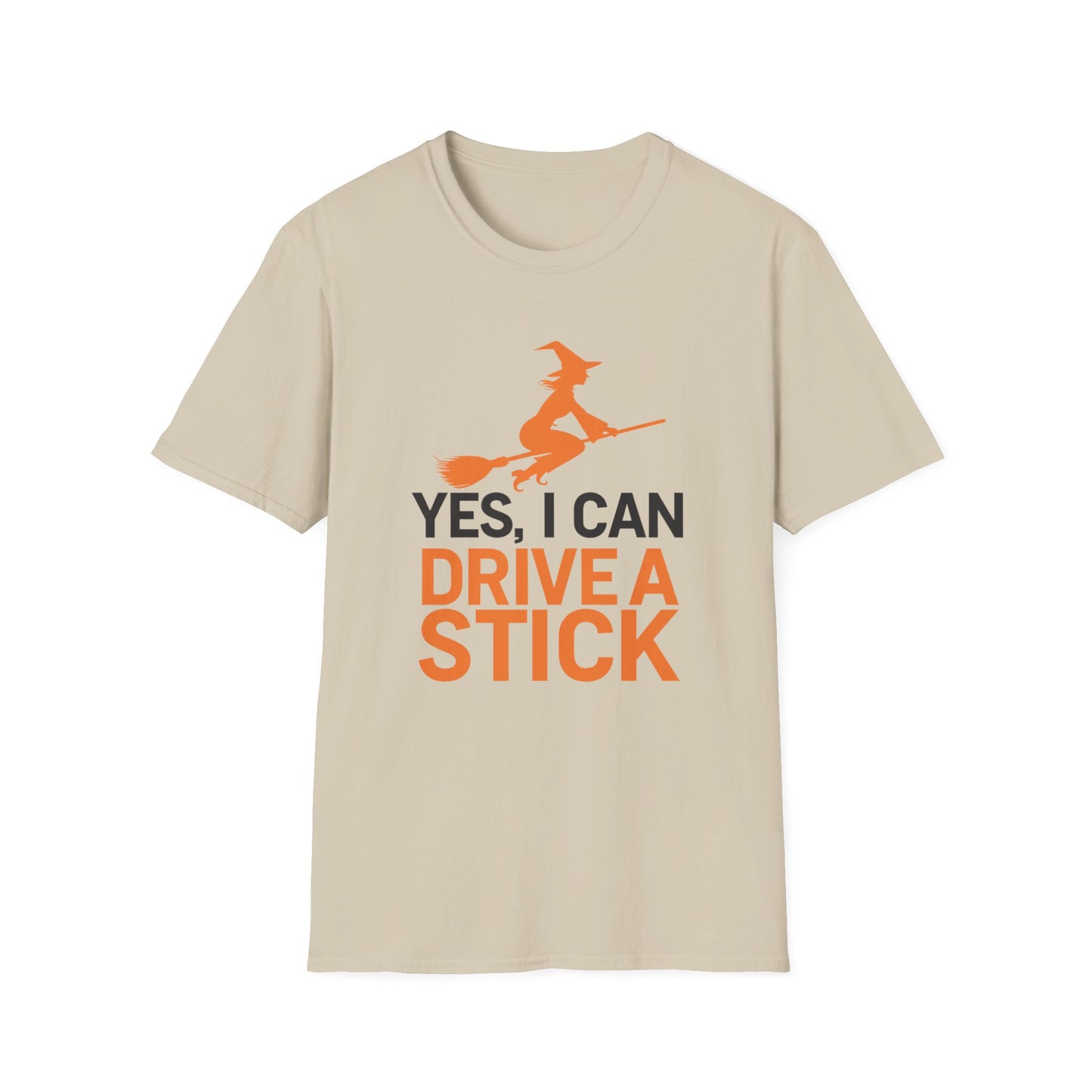 Funny Halloween T-Shirt, Yes I Can Drive a Stick Tee, Unisex Humor Shirt, Witch Broomstick Lover Gift, Halloween Party Apparel, Spooky [...]
