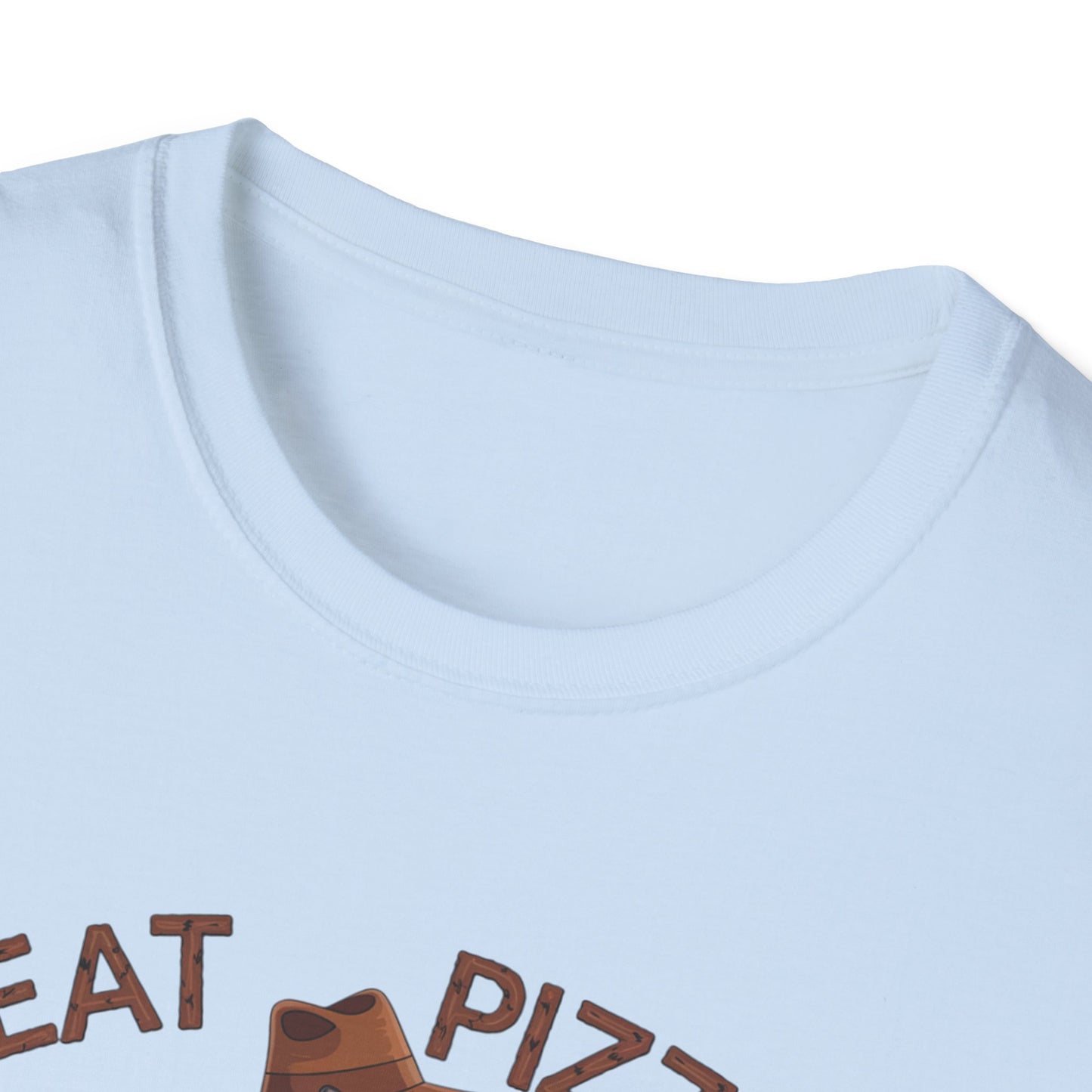 Funny Turkey Pizza Unisex T-Shirt - Perfect for Thanksgiving & Pizza Lovers