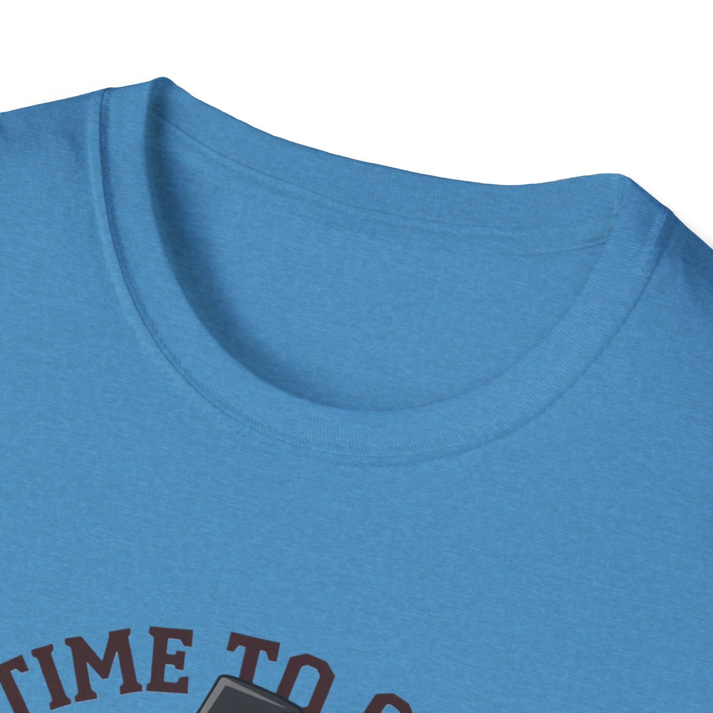 Funny Thanksgiving T-Shirt - 'Time to Get Basted' Unisex Softstyle Tee
