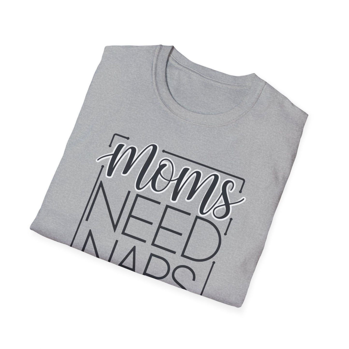 Moms Need Naps Too T-Shirt | Funny Mom Shirt, Gift for Mothers, Casual Tee, Relaxation Apparel, Mother's Day Gift