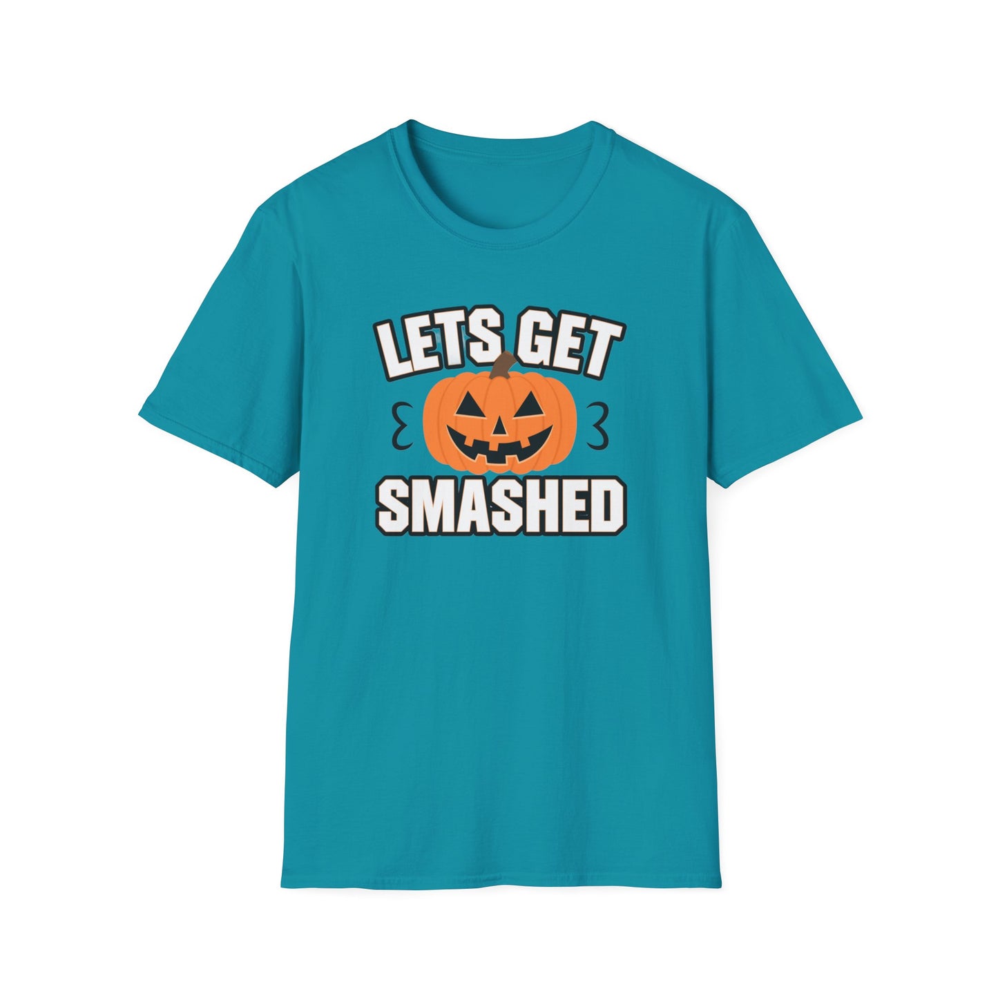 Halloween Party Unisex T-Shirt, Funny Halloween Tee, Let’s Get Smashed Shirt, Spooky Season Apparel, Autumn Festive Gift