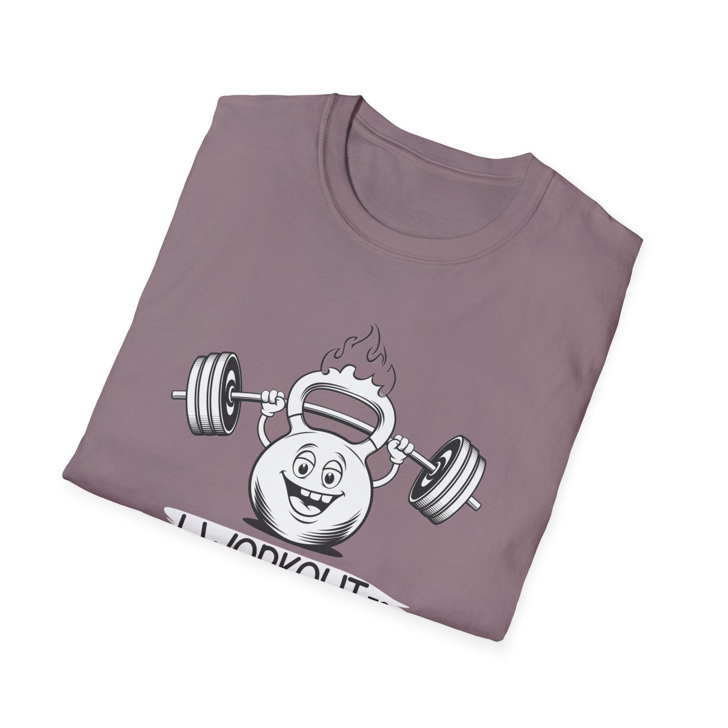 Funny Workout T-Shirt - I Workout to Burn Off the Crazy