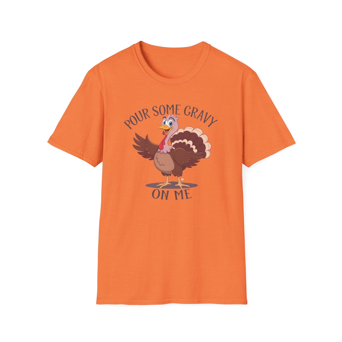 Funny Thanksgiving Turkey T-Shirt - "Pour Some Gravy On Me"