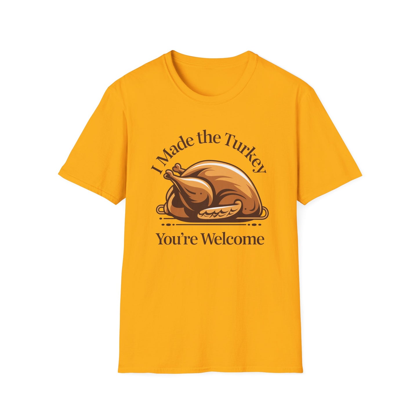 Funny Thanksgiving T-Shirt, Casual Unisex Tee, Gift for Home Chefs, Holiday Apparel, Thanksgiving Dinner Shirt