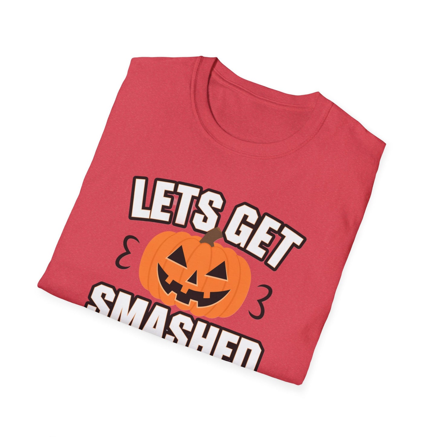 Halloween Party Unisex T-Shirt, Funny Halloween Tee, Let’s Get Smashed Shirt, Spooky Season Apparel, Autumn Festive Gift