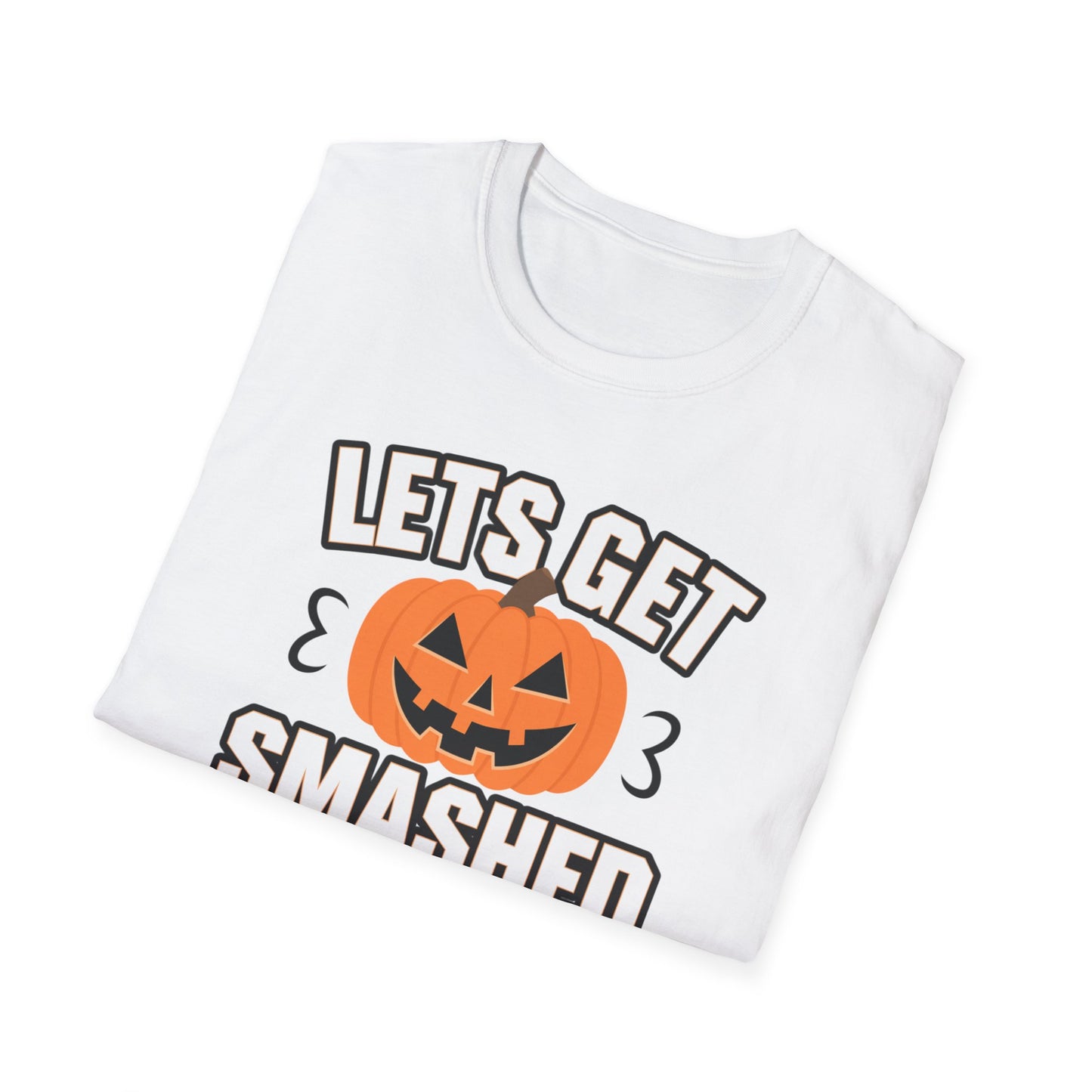 Halloween Party Unisex T-Shirt, Funny Halloween Tee, Let’s Get Smashed Shirt, Spooky Season Apparel, Autumn Festive Gift
