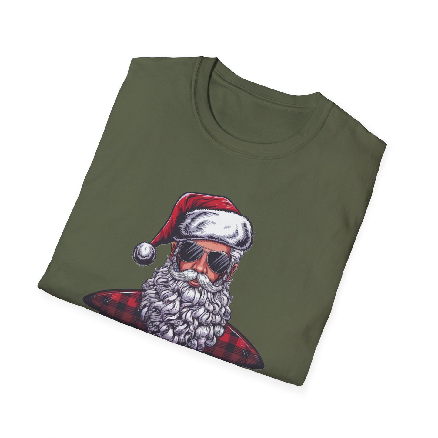 Christmas Santa T-Shirt, Funny Holiday Shirt, Unisex Gift, Festive Apparel, Big Nick Energy Tee