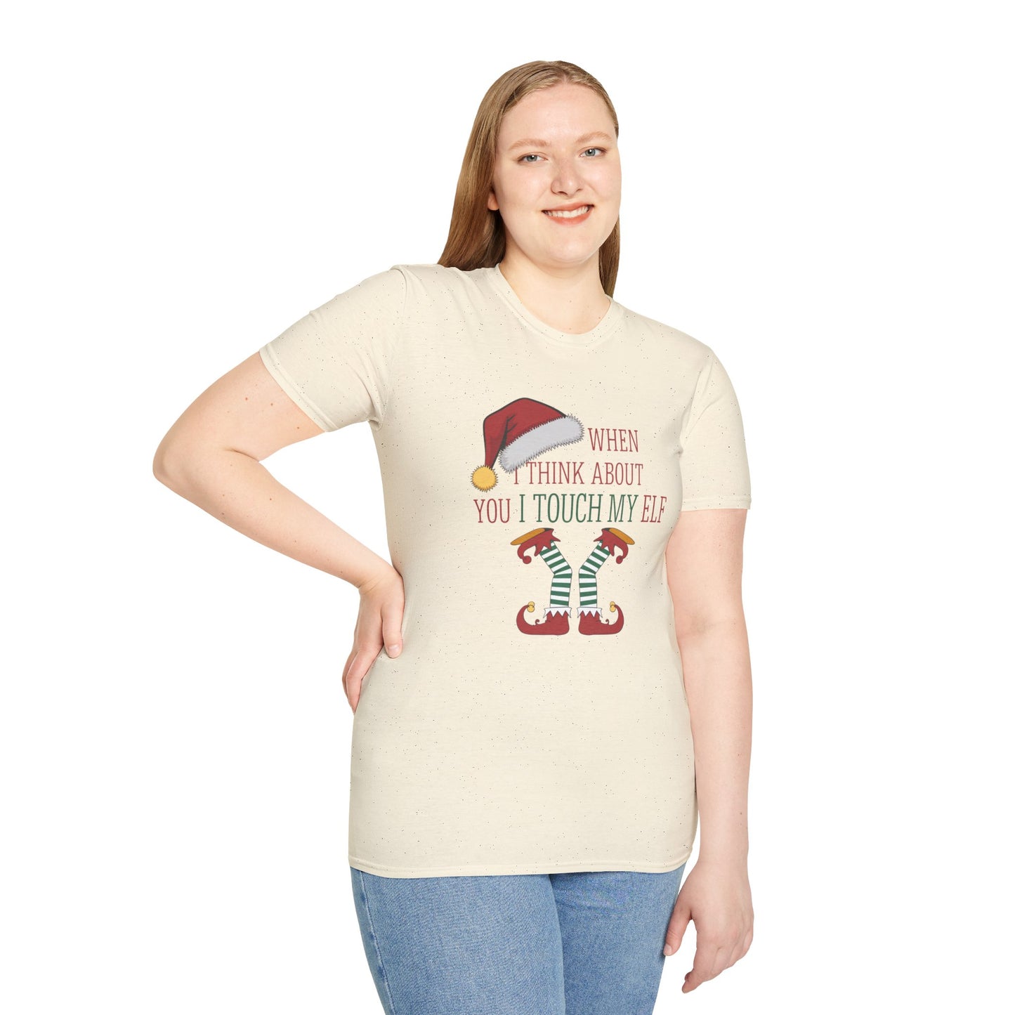 Whimsical Elf T-Shirt, Funny Christmas Shirt, Holiday Gift, Unisex Tee, Festive Apparel, Elf Lover Merchandise