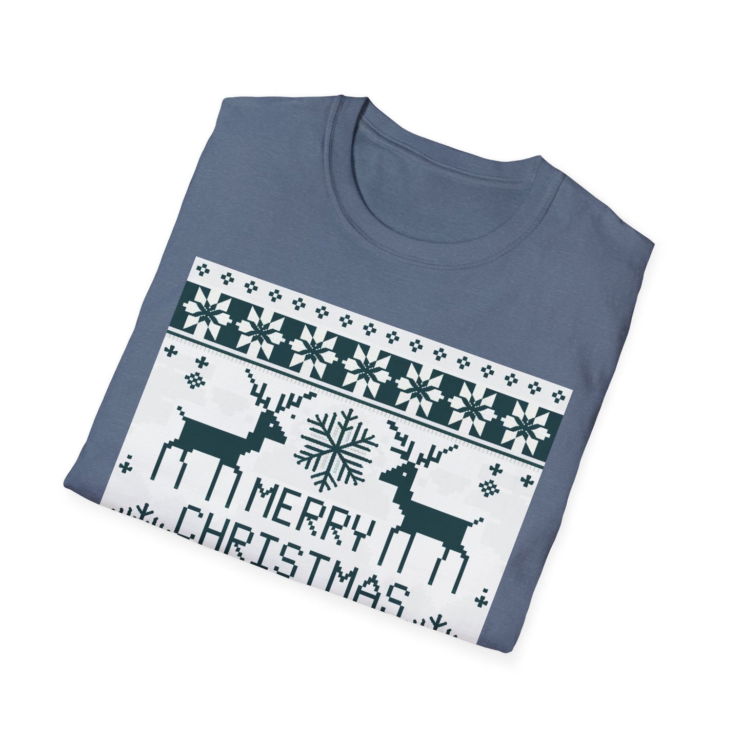 Merry Christmas Bitches Unisex Softstyle T-Shirt, Holiday Graphic Tee, Festive Apparel, Unique Gift for Him/Her, Christmas Party Wear