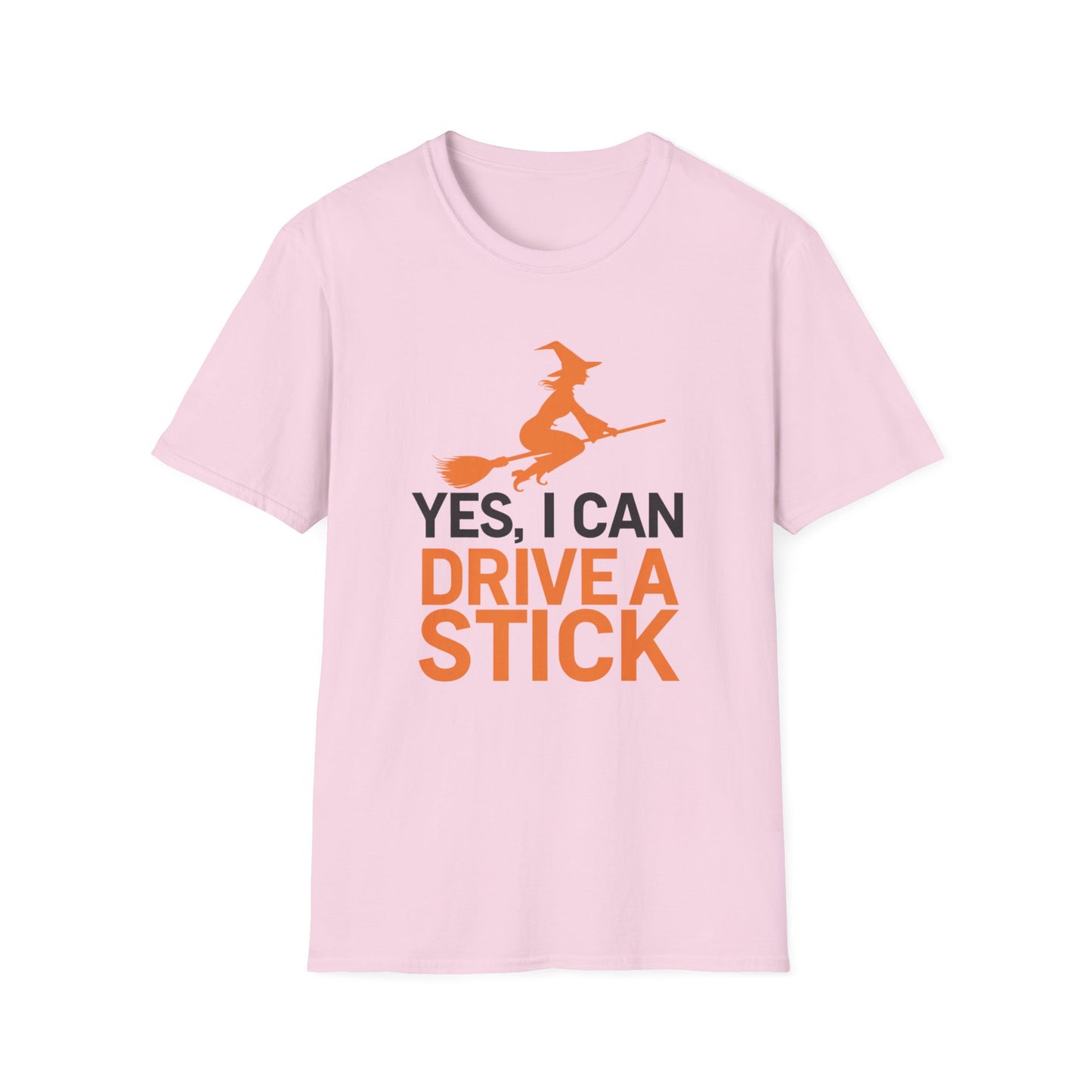 Funny Halloween T-Shirt, Yes I Can Drive a Stick Tee, Unisex Humor Shirt, Witch Broomstick Lover Gift, Halloween Party Apparel, Spooky [...]