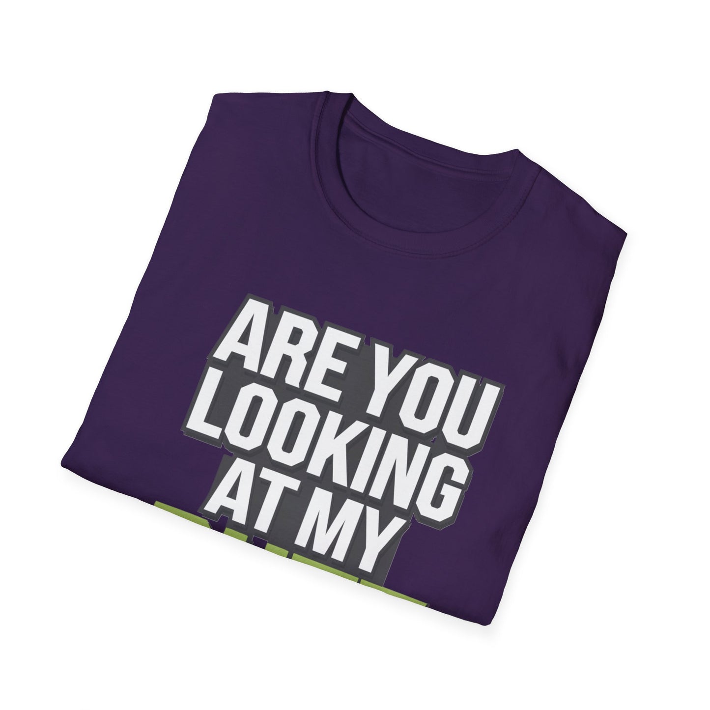 Funny Golf T-Shirt - 'Are You Looking At My Putt?'