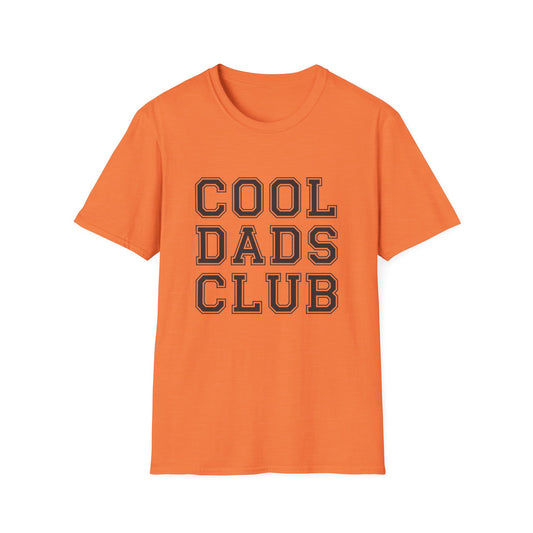 Cool Dads Club Unisex Softstyle T-Shirt - Perfect Gift for Father's Day