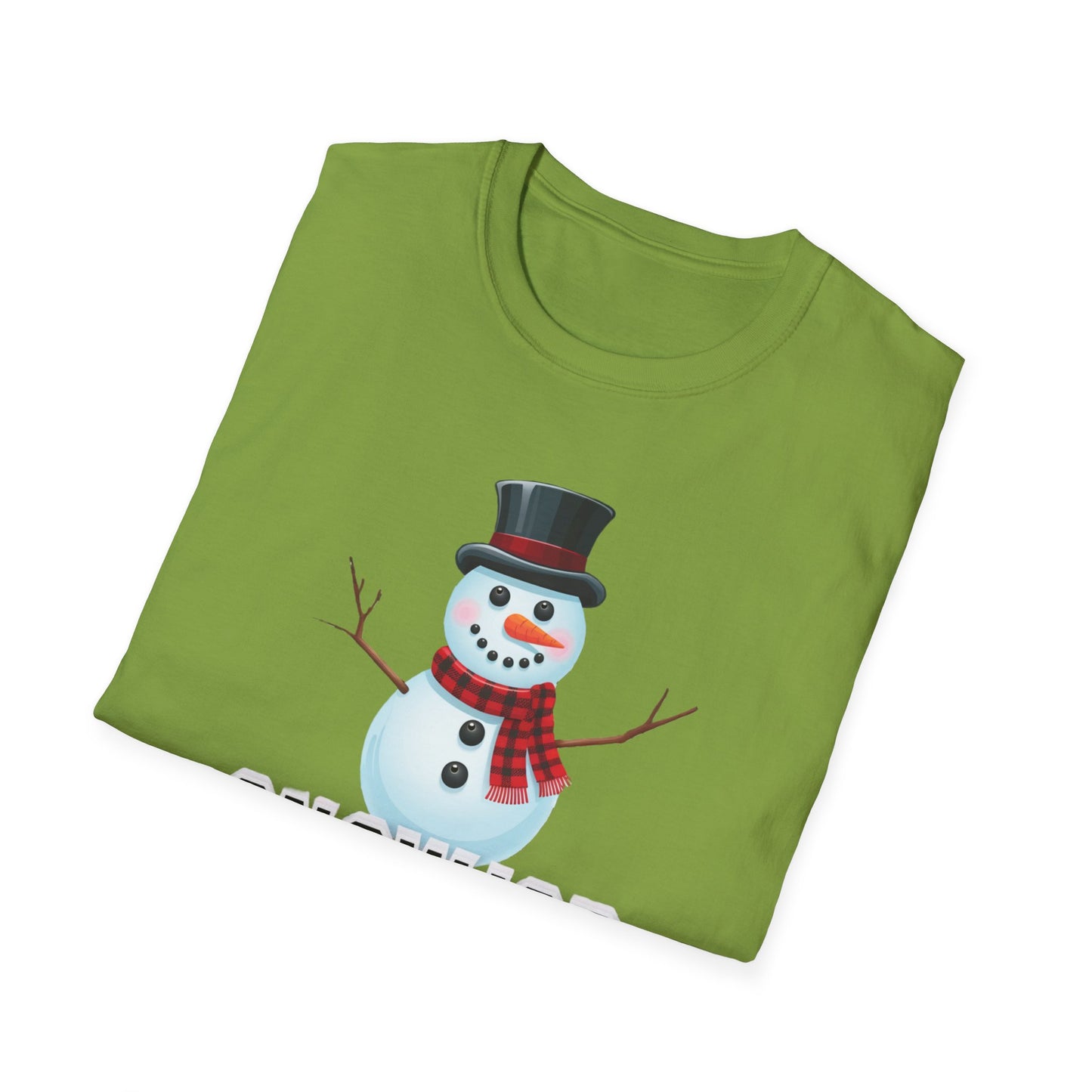 Funny Holiday Unisex T-Shirt, Winter Humor Tee, Christmas Gift, Snowman Design, Snowjob Shirt, Seasonal Apparel