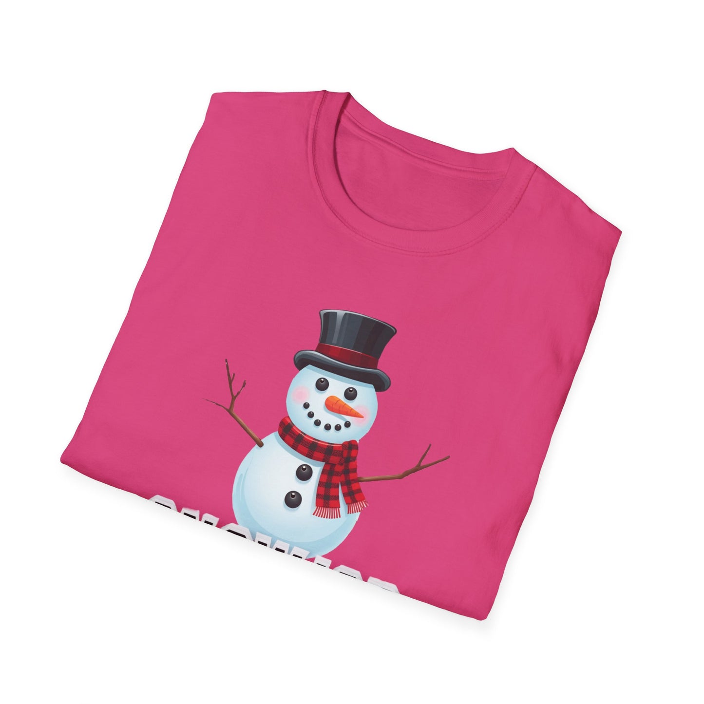 Funny Holiday Unisex T-Shirt, Winter Humor Tee, Christmas Gift, Snowman Design, Snowjob Shirt, Seasonal Apparel