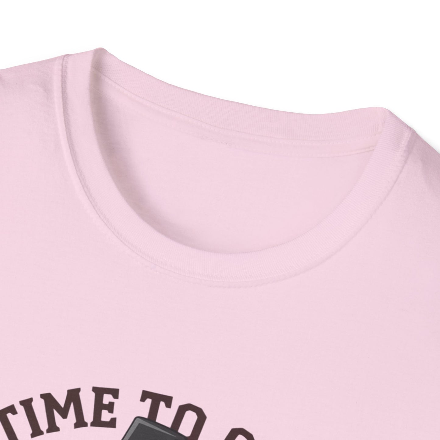 Funny Thanksgiving T-Shirt - 'Time to Get Basted' Unisex Softstyle Tee
